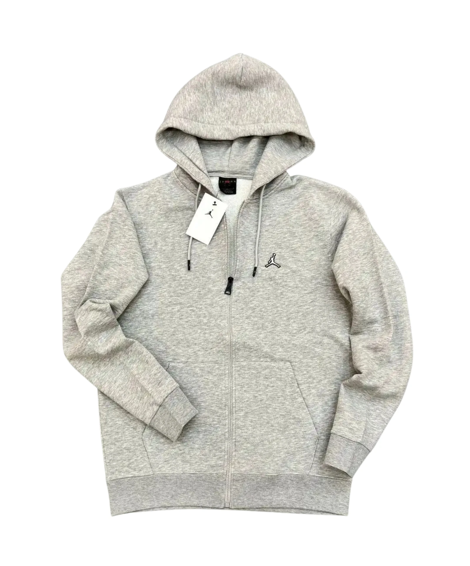 Essentials Full Zip Hoodie - Gri