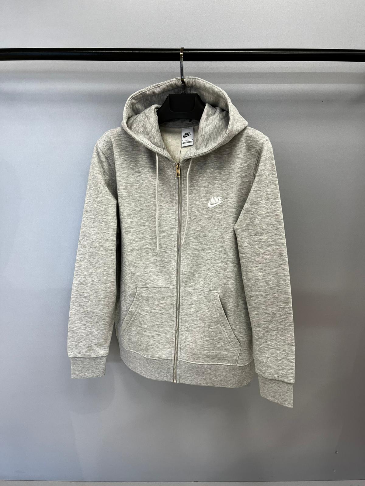 Club Fleece Full-Zip Hoodie New Season - Gri