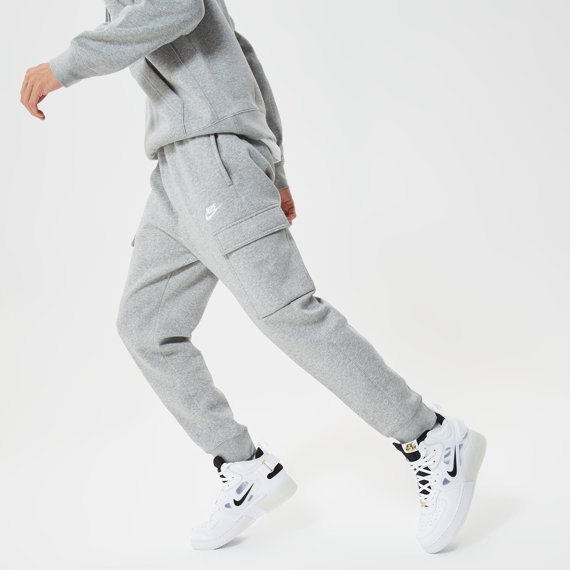Club Fleece Kargo Cep Eşofman Altı