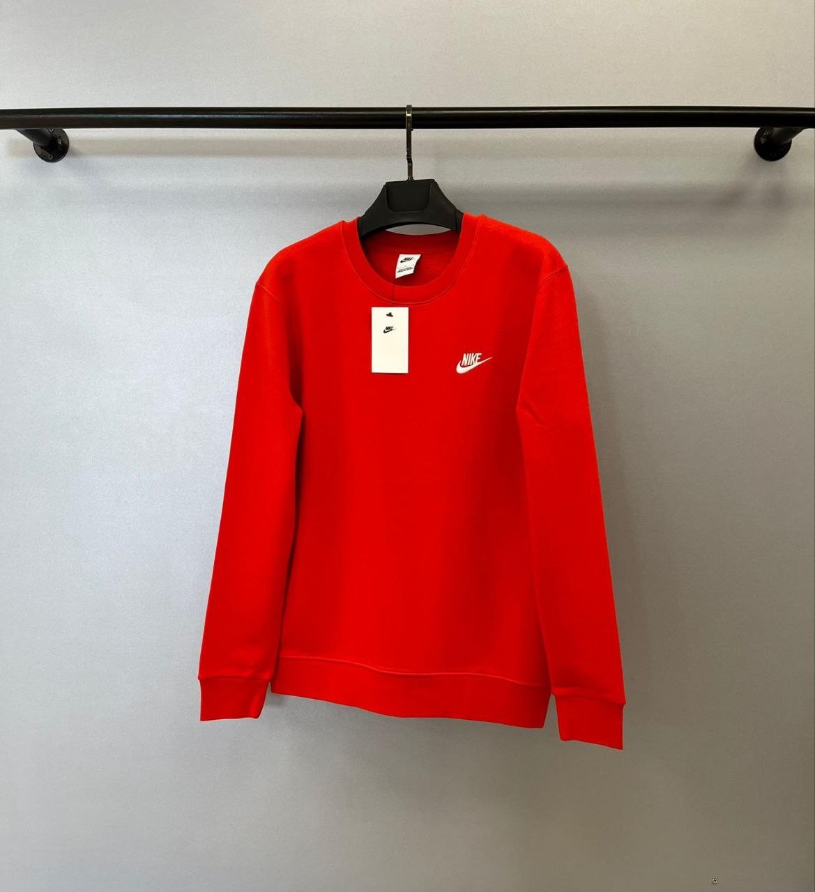 Club Fleece Sweatshirt - Kırmızı