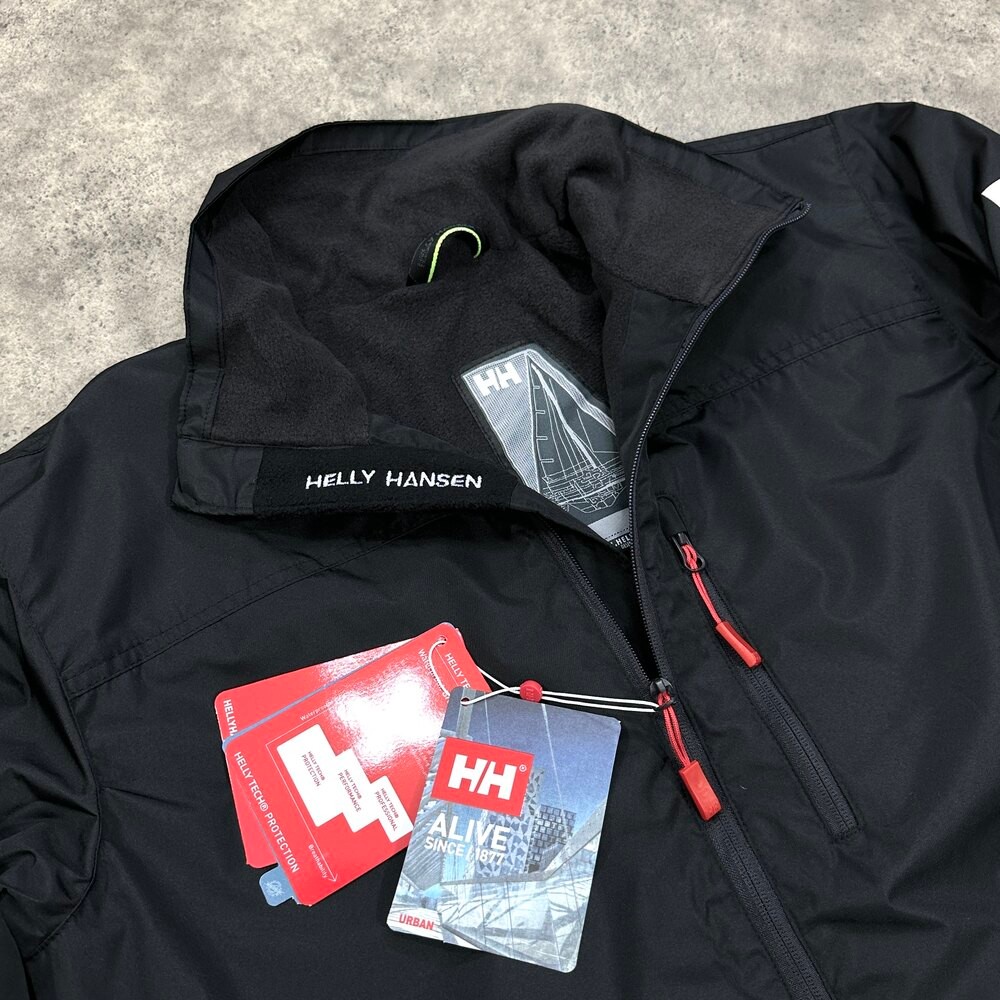 Helly Hansen Crew Midlayer Jacket | Siyah