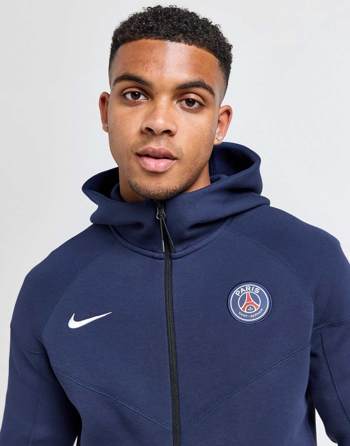 Nsw Paris Saint Germain Tech Fleece Windrunner Full Zip Hoodie