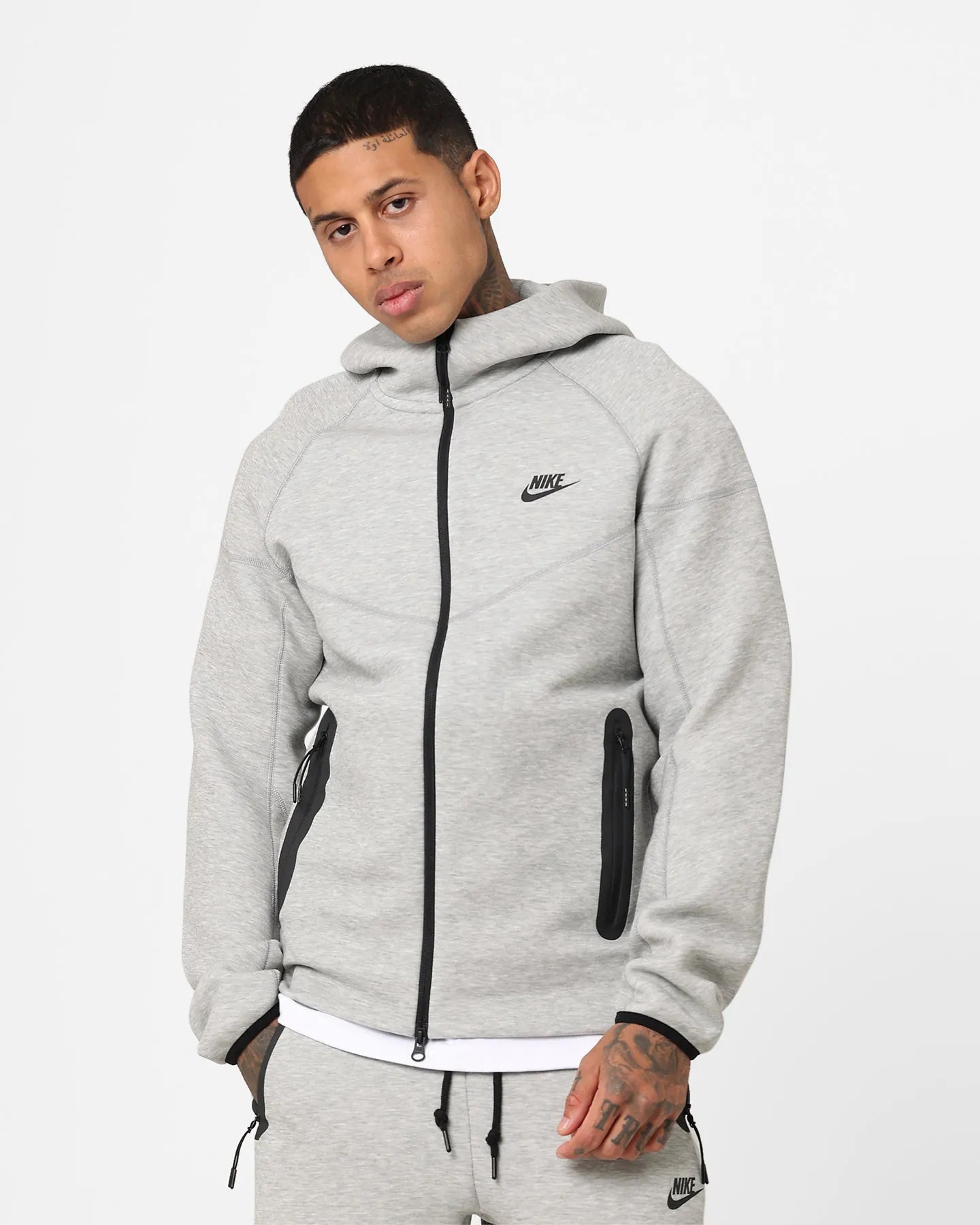 Nsw Tech Fleece Windrunner Full Zip Hoodie - Dark Grey