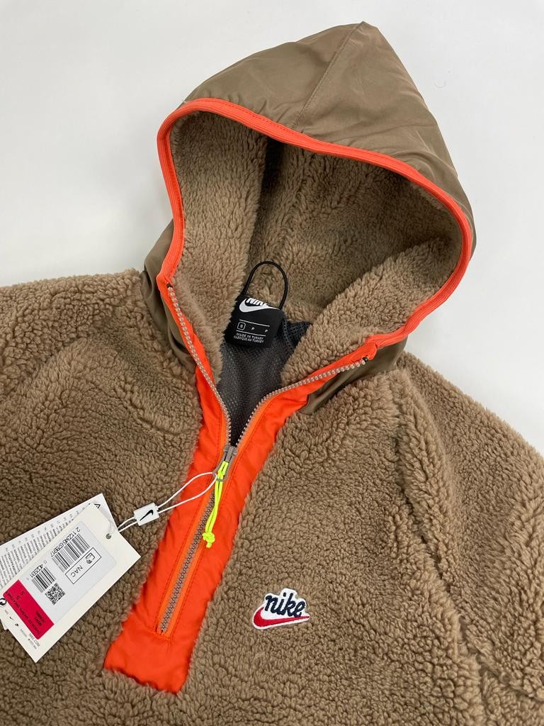 Sherpa Half Zip Hoodie