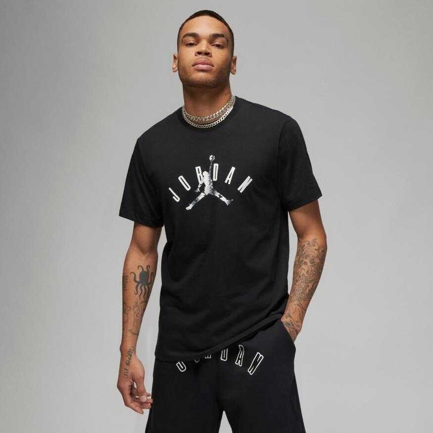 MJ Flight Ja Morant Short-Sleeve Crew Tişört - Siyah