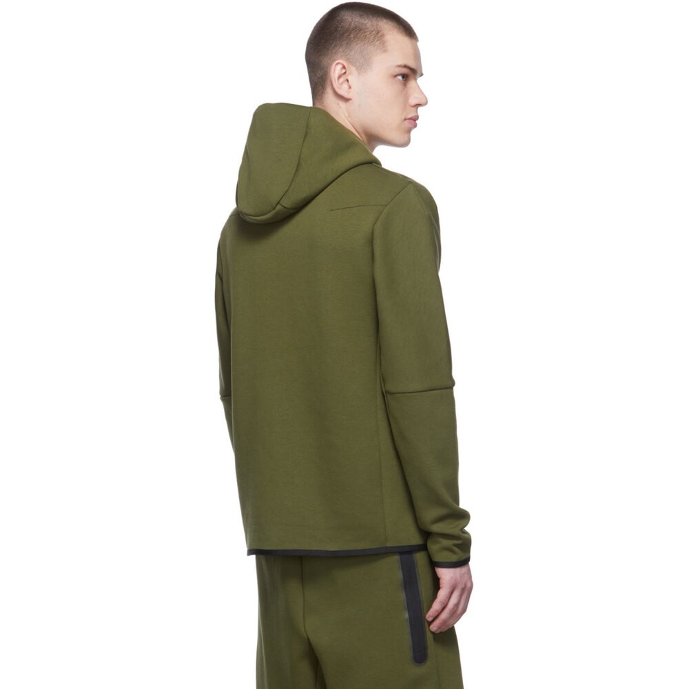 NSW Tech Fleece Full Zip Hoodie Khaki