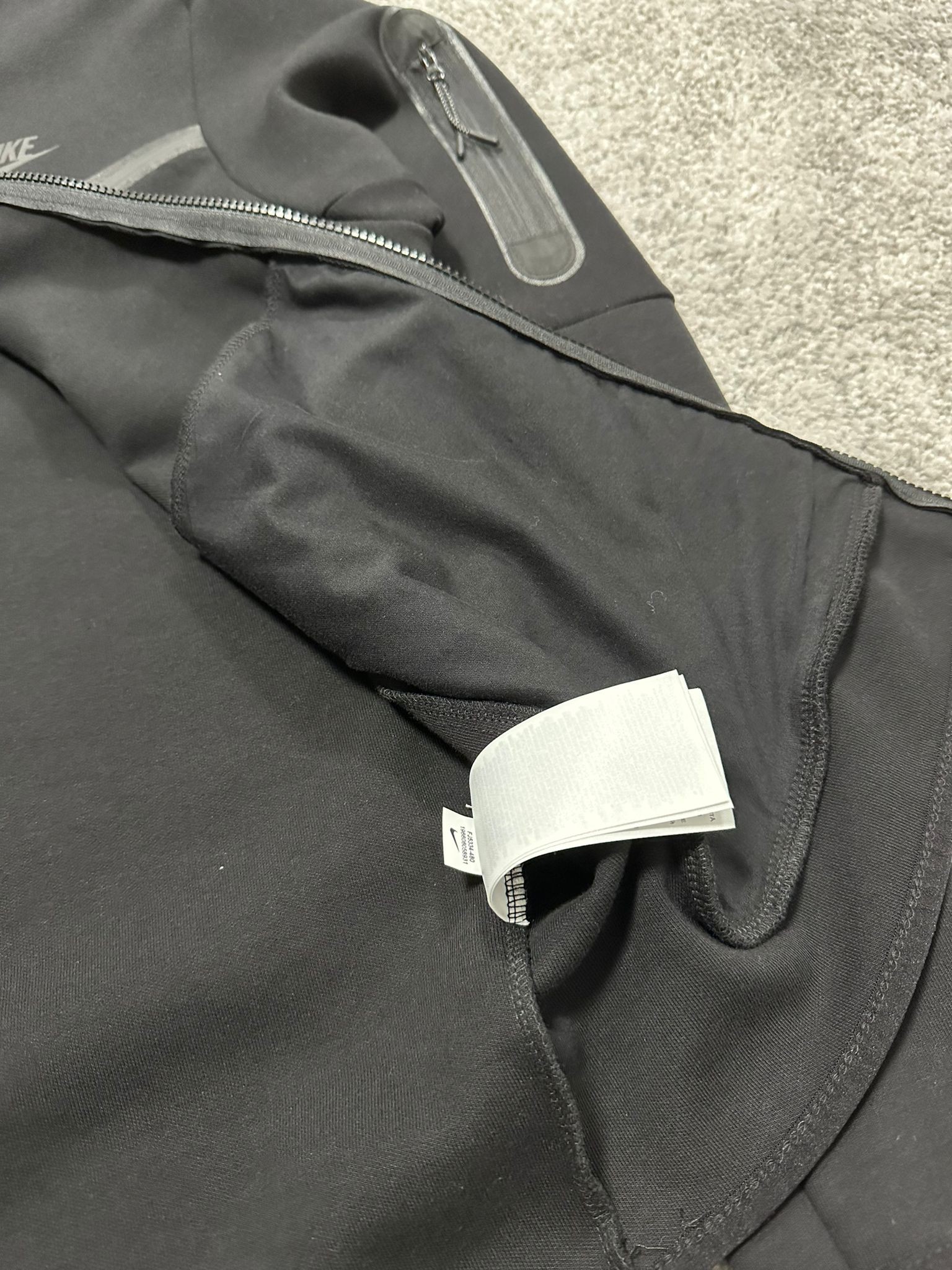 Premium | Nsw Tech Fleece Full Zip Hoodie Black
