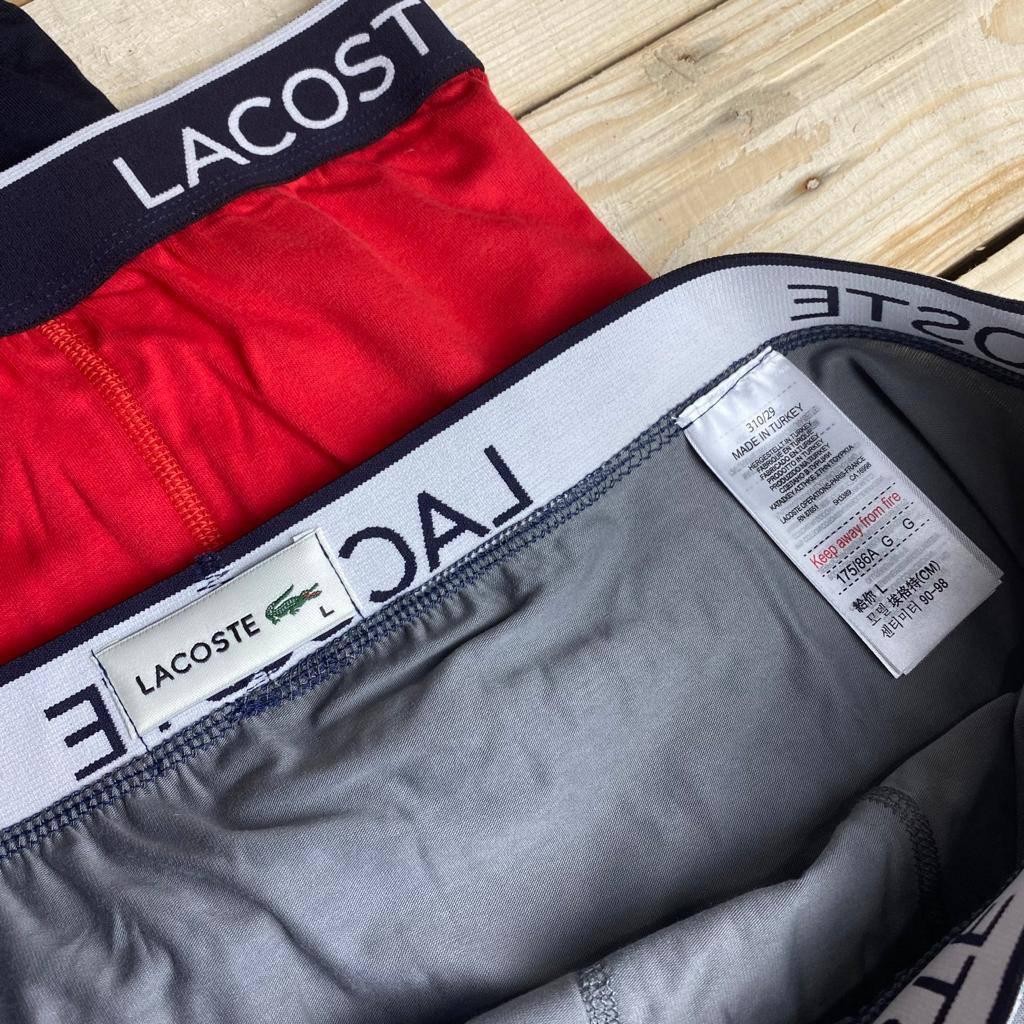 Lacoste Sportswear 3'lü Boxer Paketi