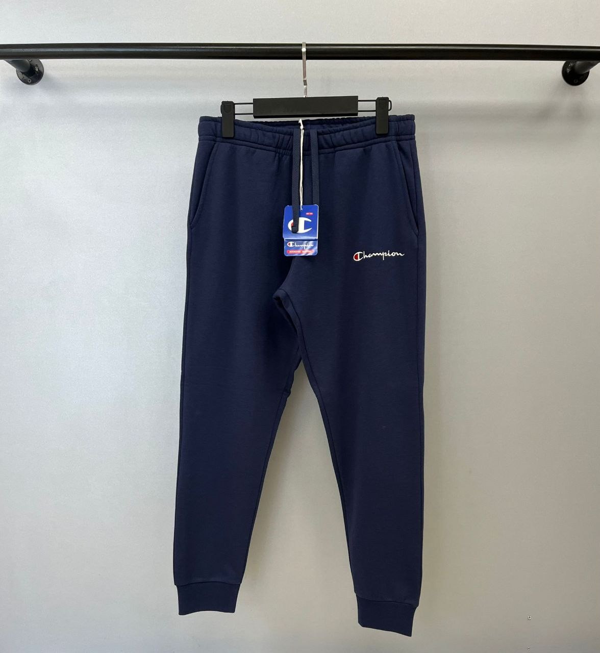 Embroidered Small Script Logo Jogger - Lacivert