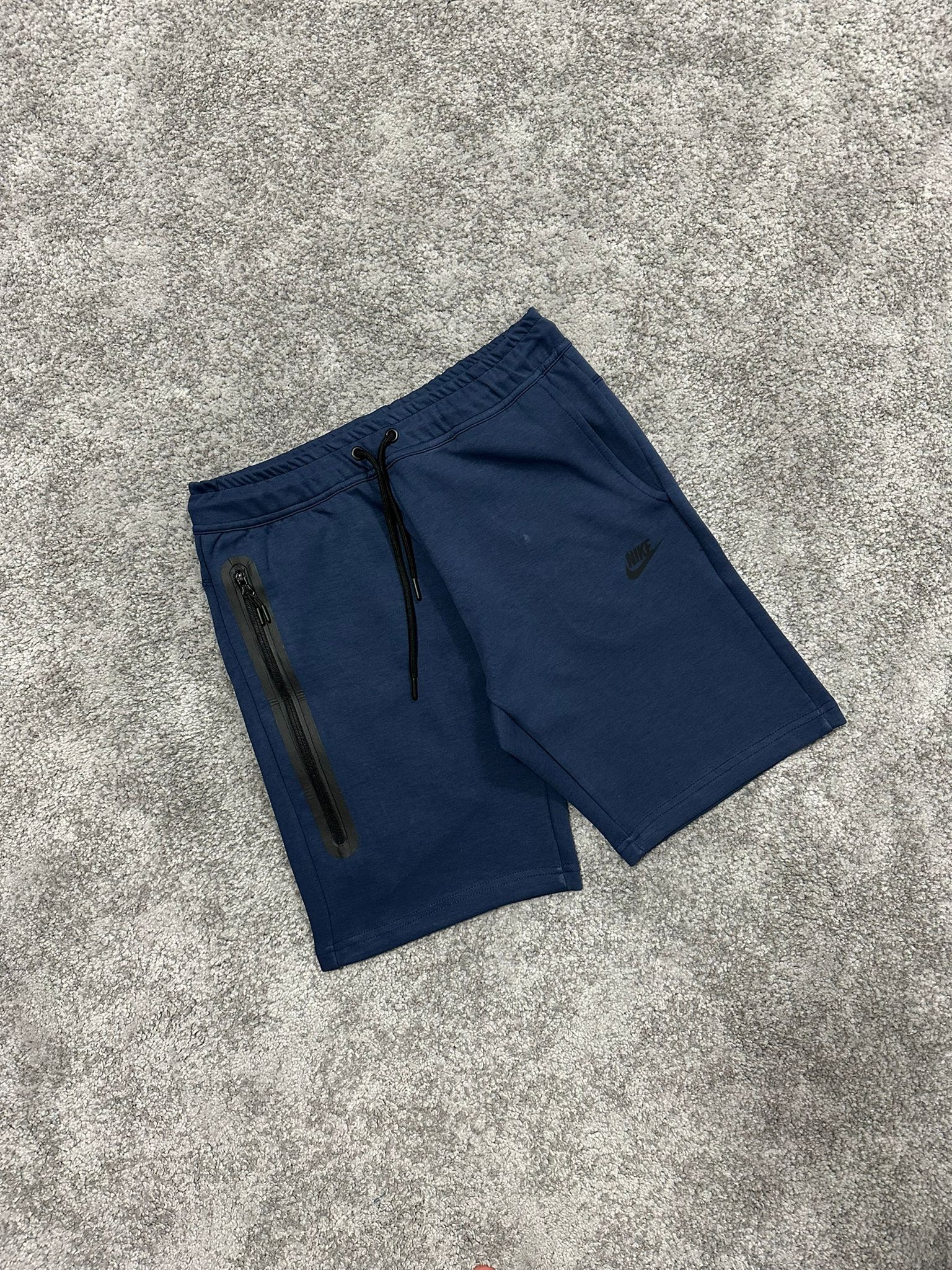 Tech Fleece Şort - Lacivert