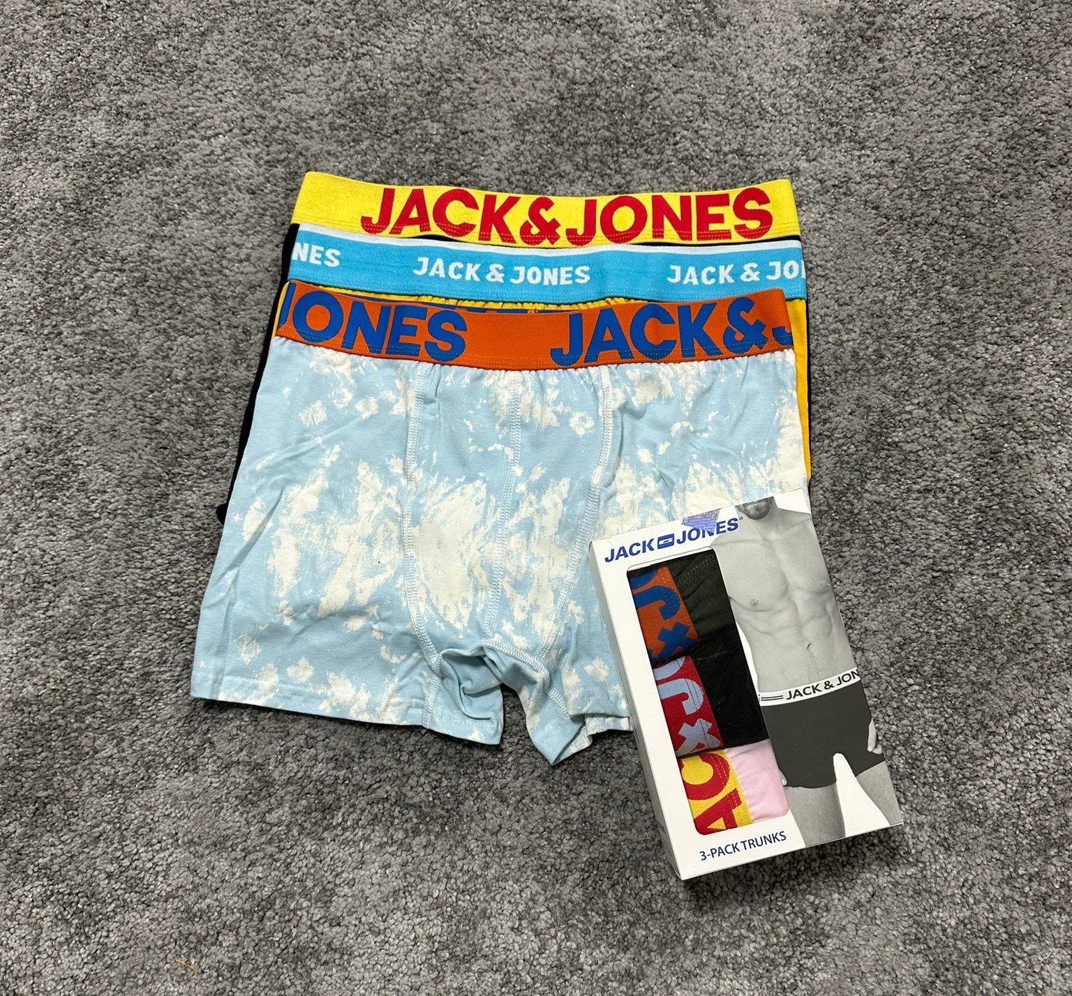 JACK&JONES 3'lü Boxer Paketi