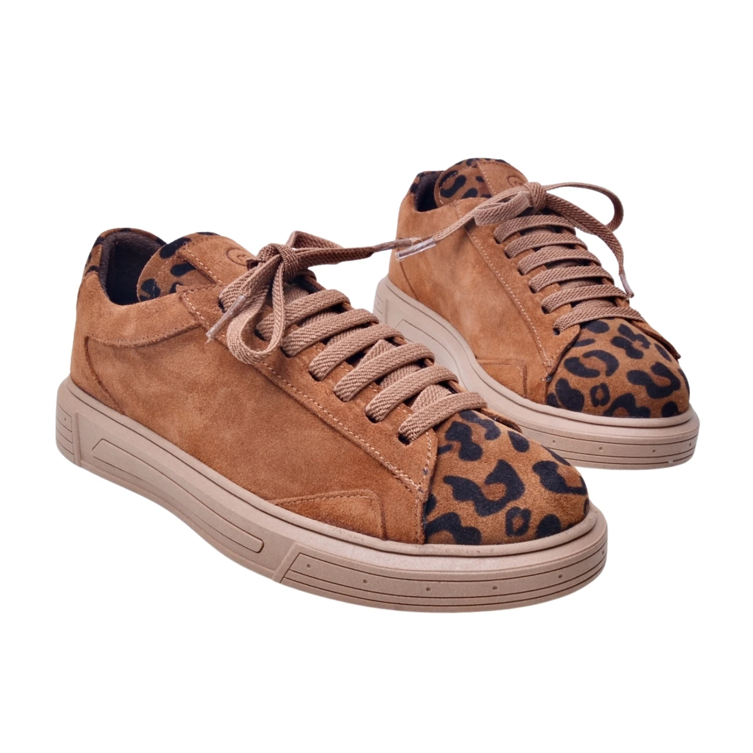 Mammamia Kadın Deri Ayakkabı D25KA-3625 - Taba