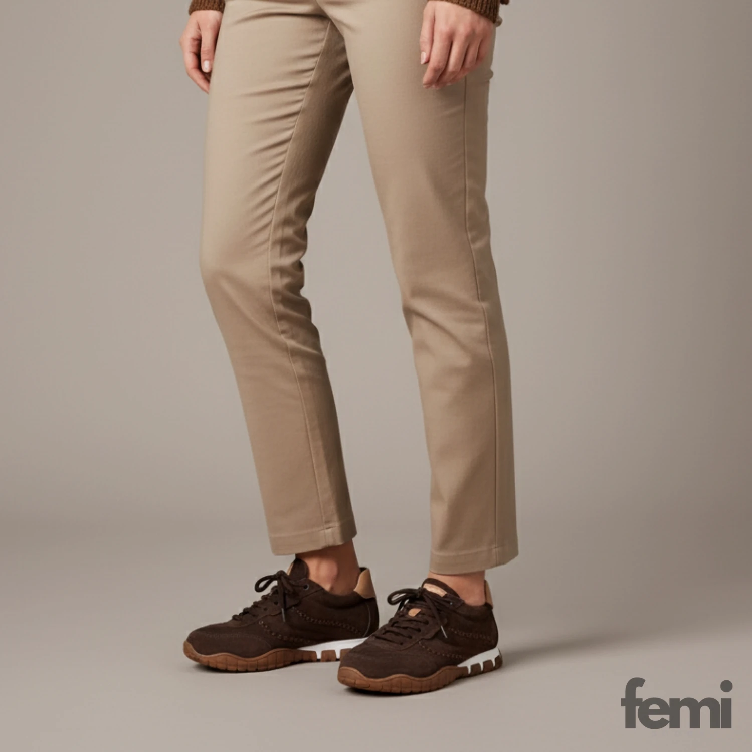 Mammamia Kadın Deri Ayakkabı D25KA-3695 - Kahve