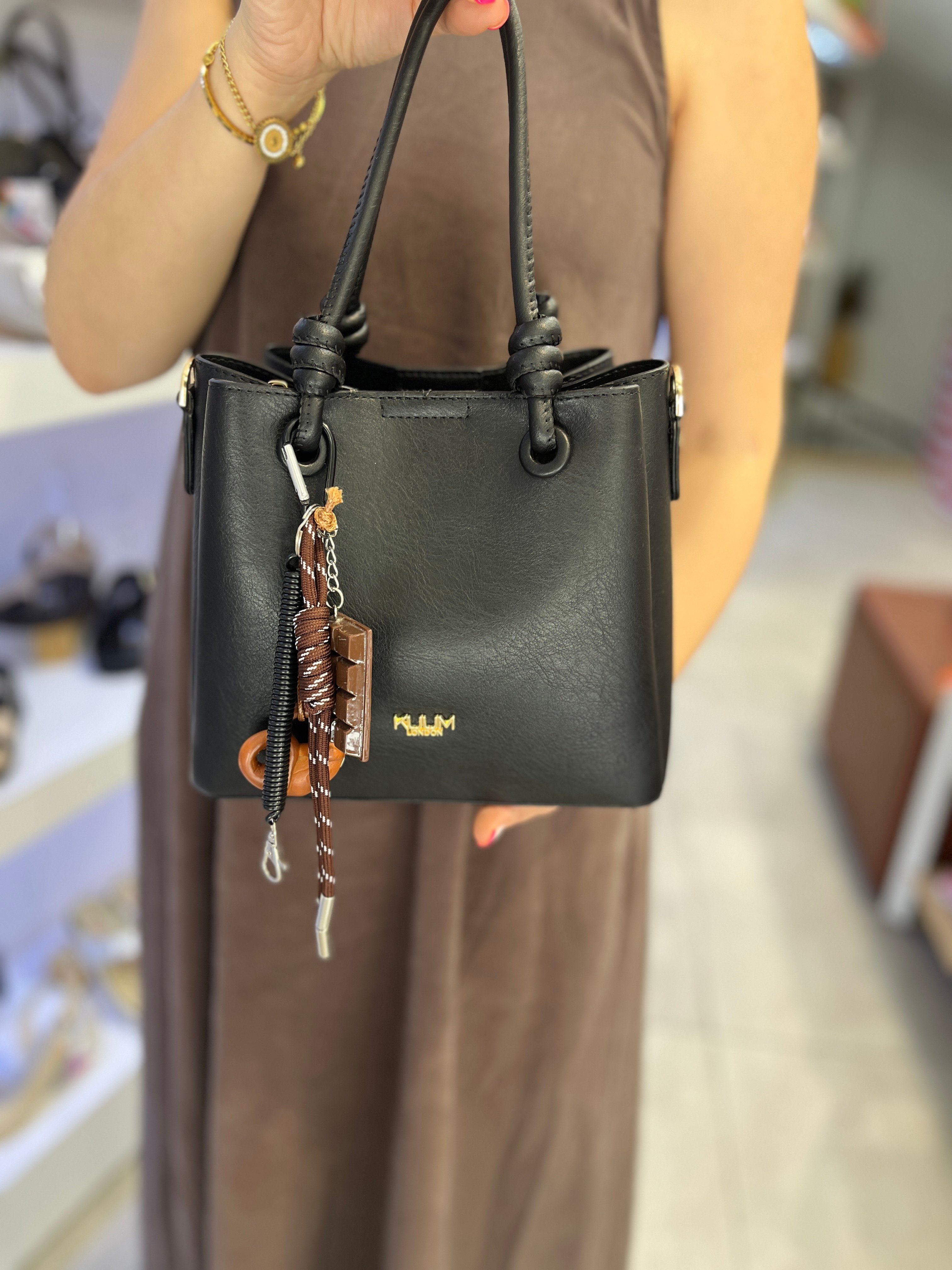 Kuum Kadın Çanta 252ZD705  - Siyah