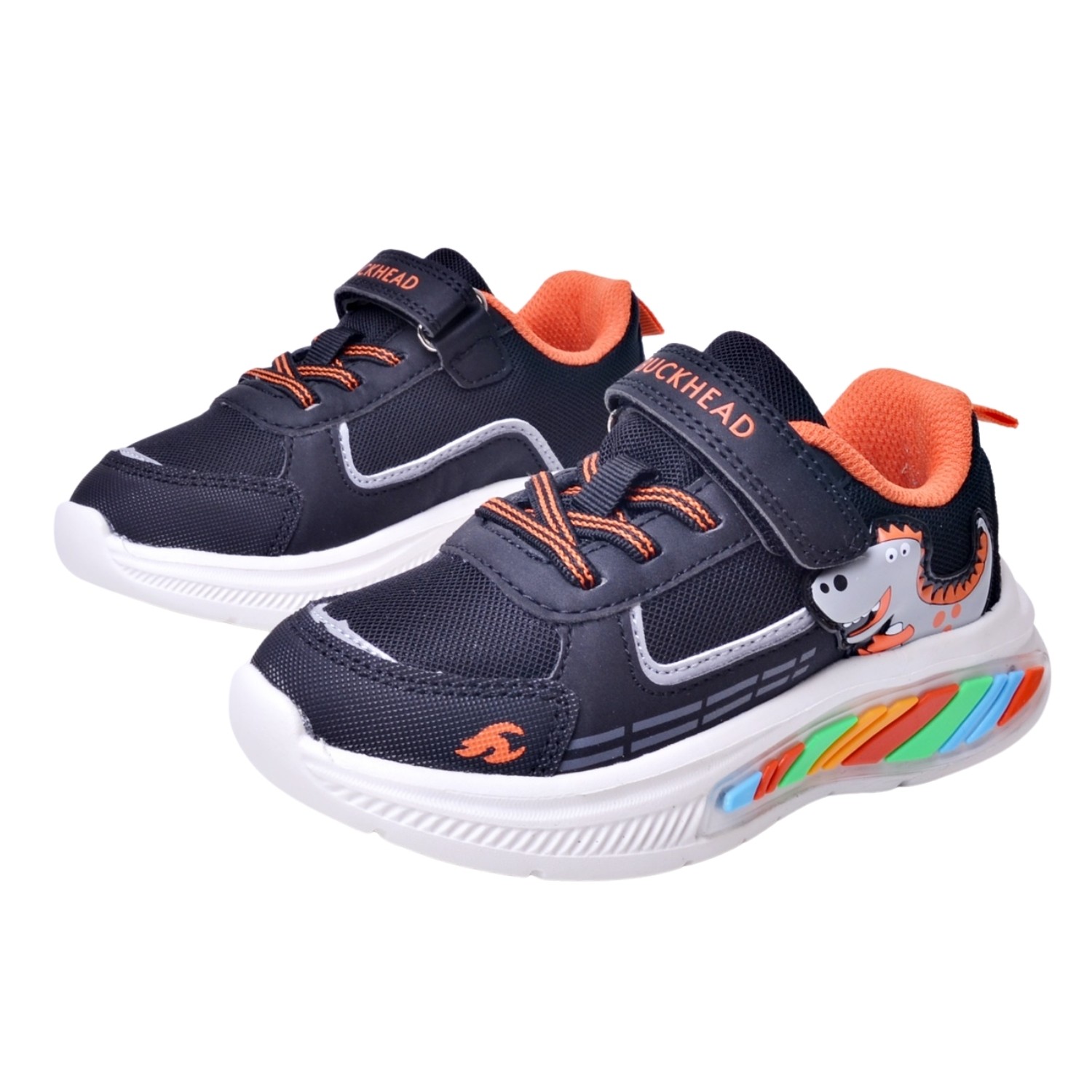 Buckhead Rex Çocuk Işıklı Spor Ayakkabı Buck3043 - Siyah