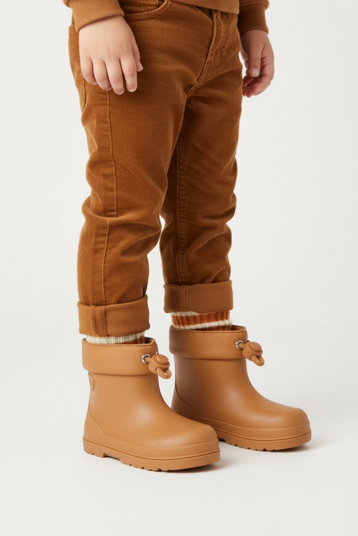 Igor CC335 Mendi Borrego Yünlü Çocuk Bot - Karamel