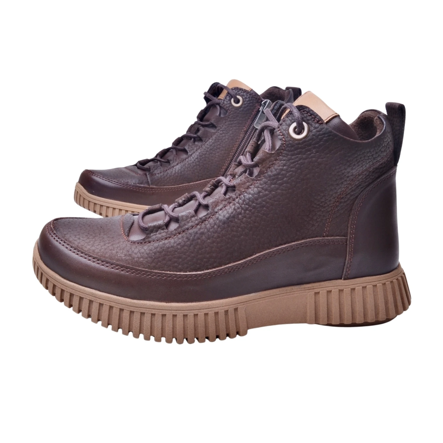 Mammamia Kadın Deri Spor Bot D25KB-4525 - Kahve