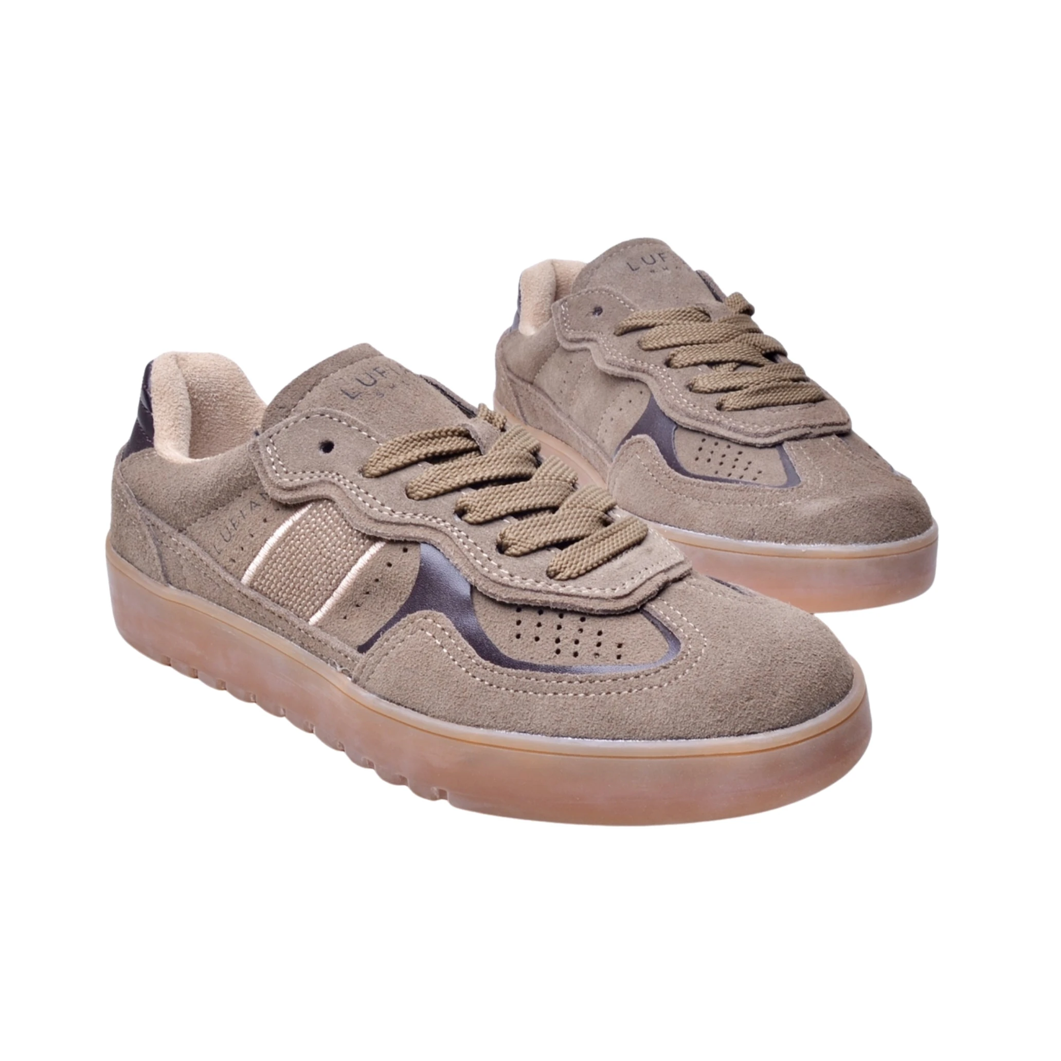 Lufian Asiya Kadın Deri Sneaker - Kum