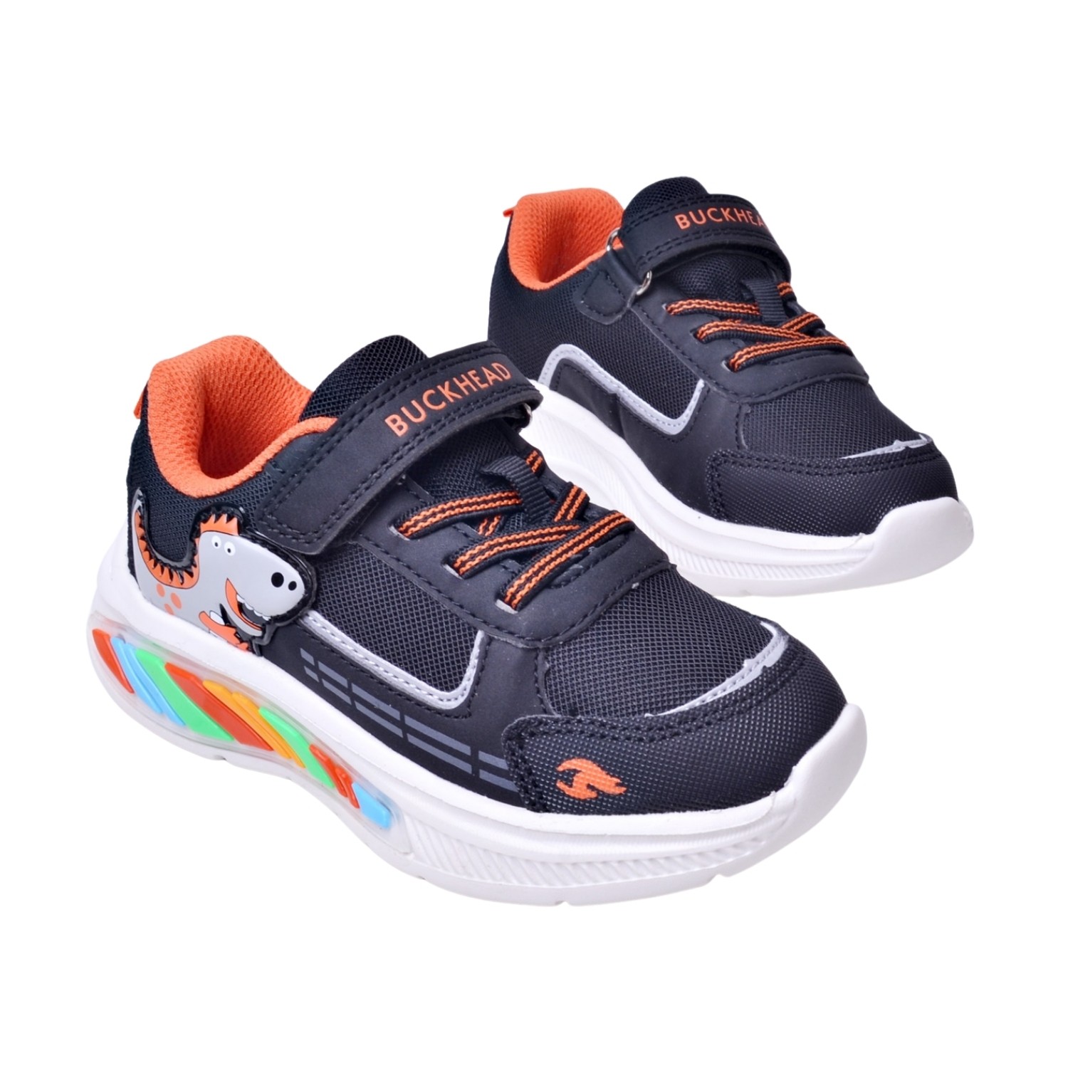 Buckhead Rex Çocuk Işıklı Spor Ayakkabı Buck3043 - Siyah