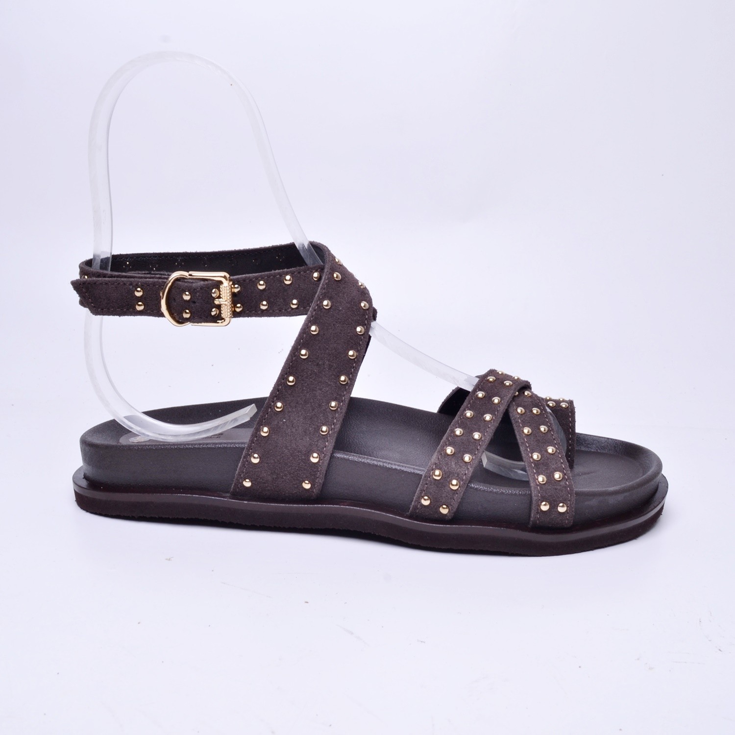 Femi 0513 Kadın Zımbalı Deri Sandalet