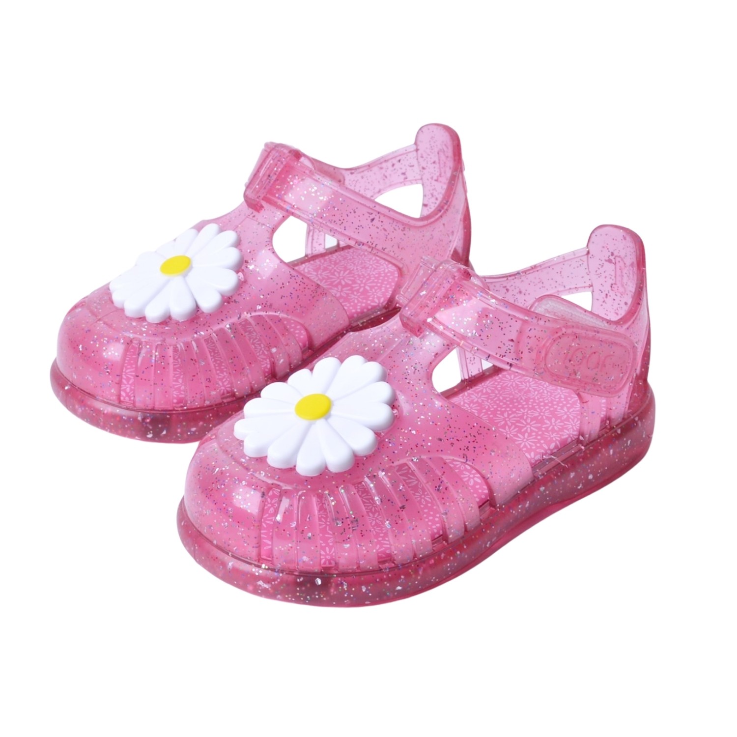 Igor S10322 Tobby Gloss Flor Çocuk Sandalet - Fuşya