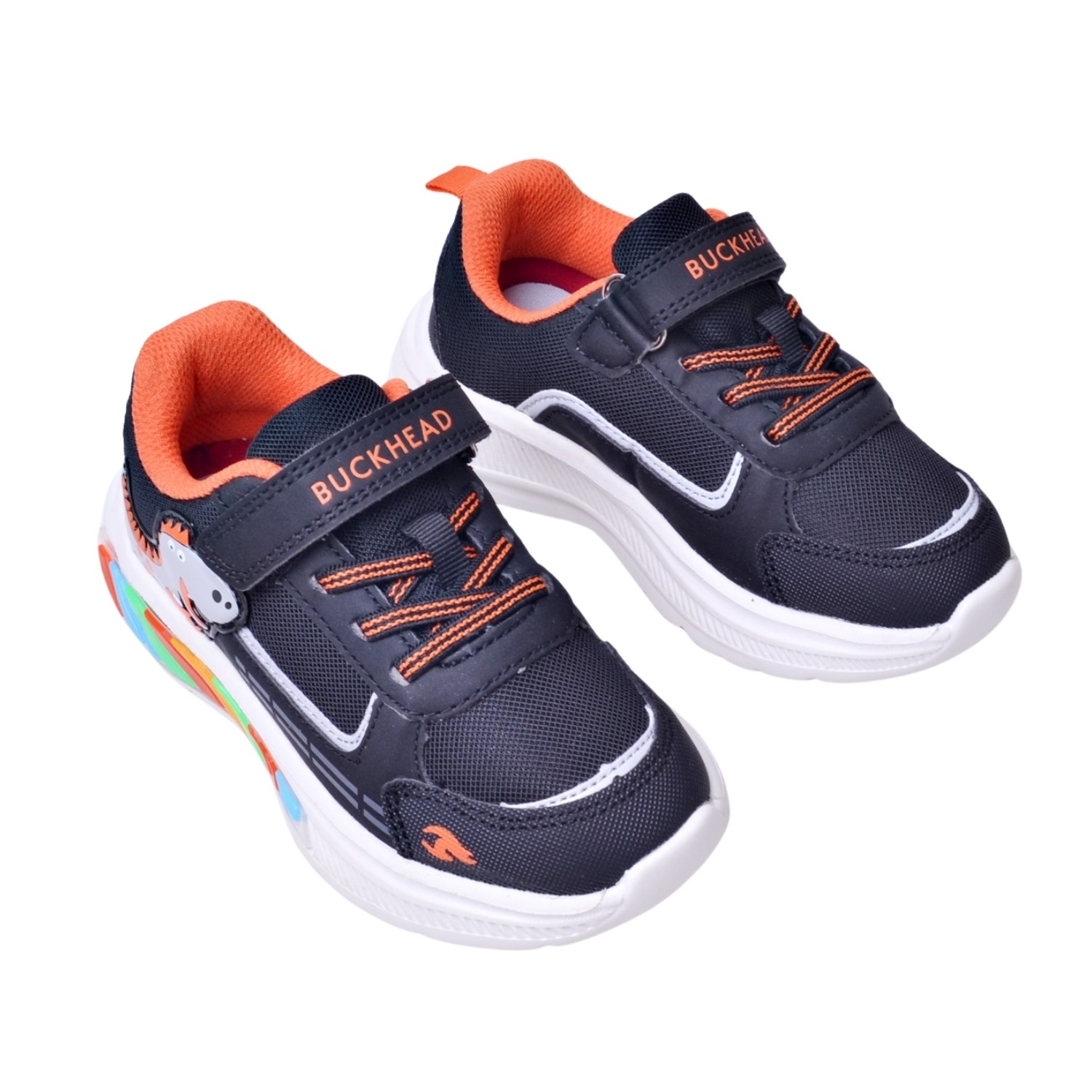 Buckhead Rex Çocuk Işıklı Spor Ayakkabı Buck3043 - Siyah