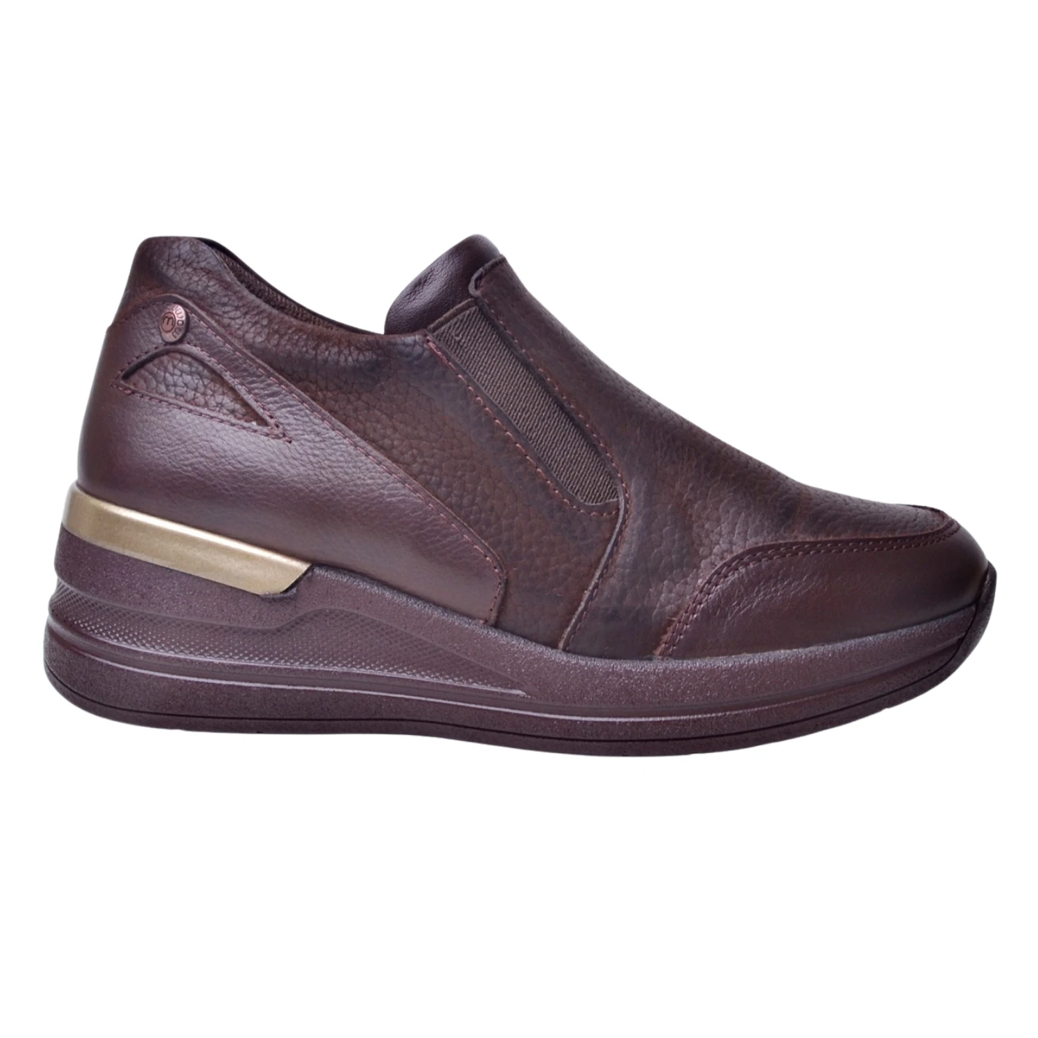 Mammamia D25KA-3750 Kadın Deri Ayakkabı - Kahve