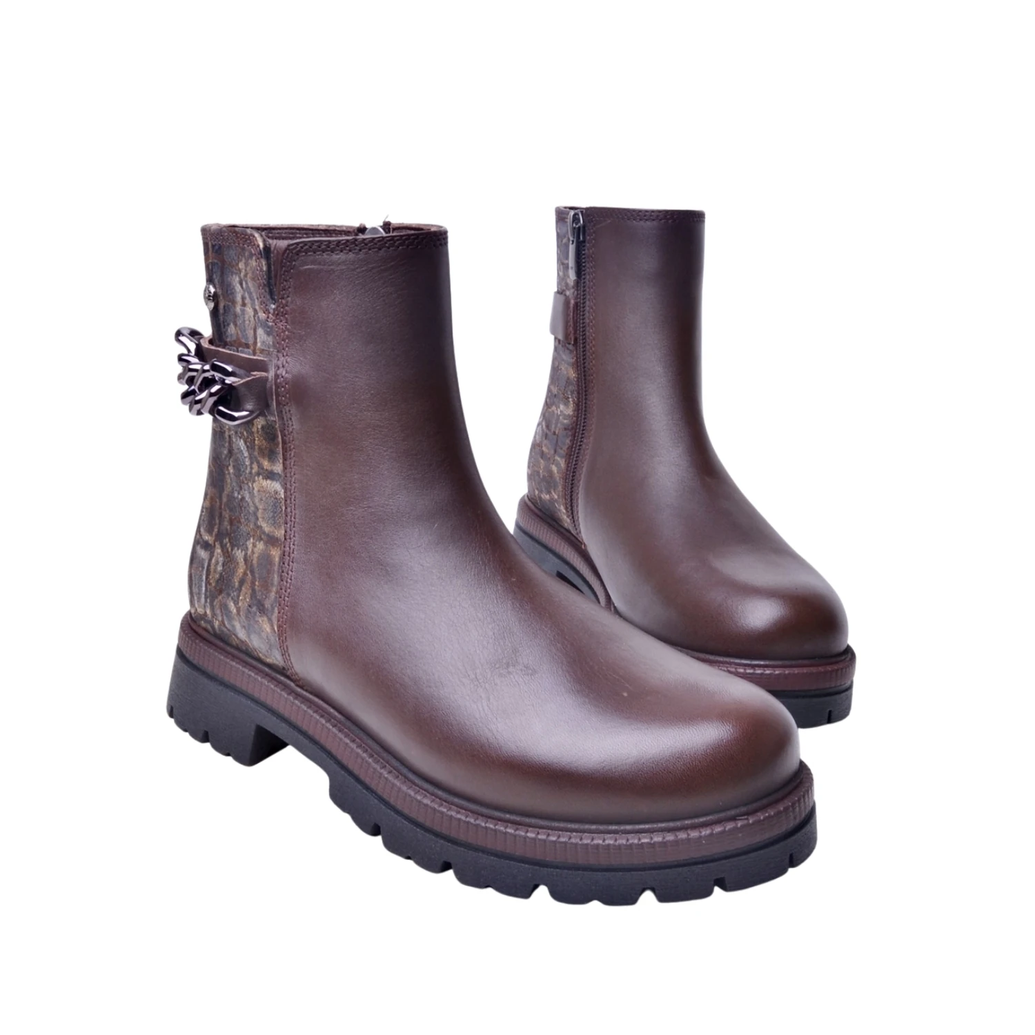 Mammamia D25KB-4240 Kadın Deri Bot