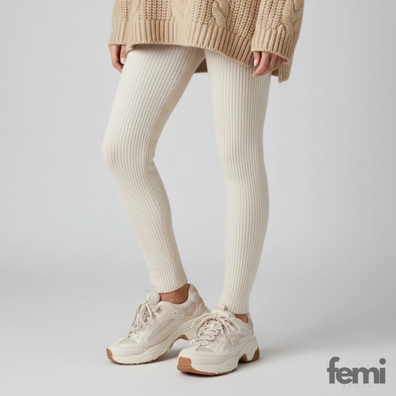 Kuum K1534142 Kadın Sneaker Ayakkabı - Bej