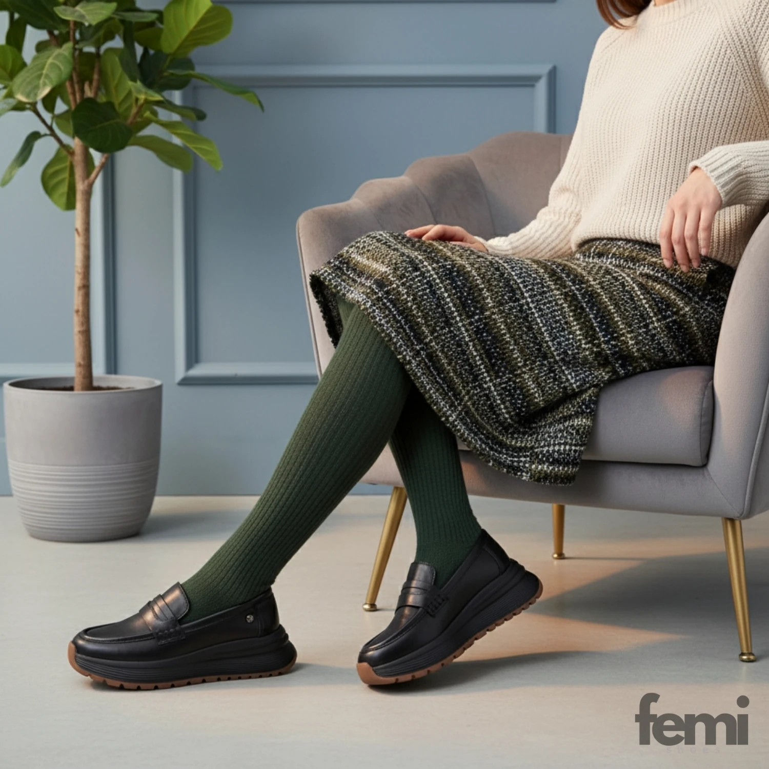 Mammamia Kadın Deri Ayakkabı D25KA-3815 - Siyah