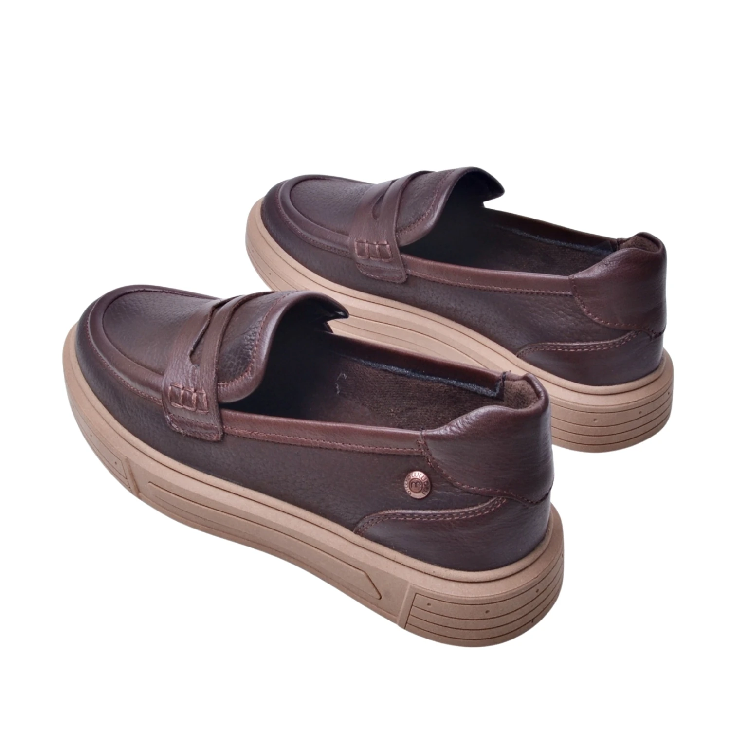 Mammamia Kadın Deri Ayakkabı D25KA-3620 - Kahve