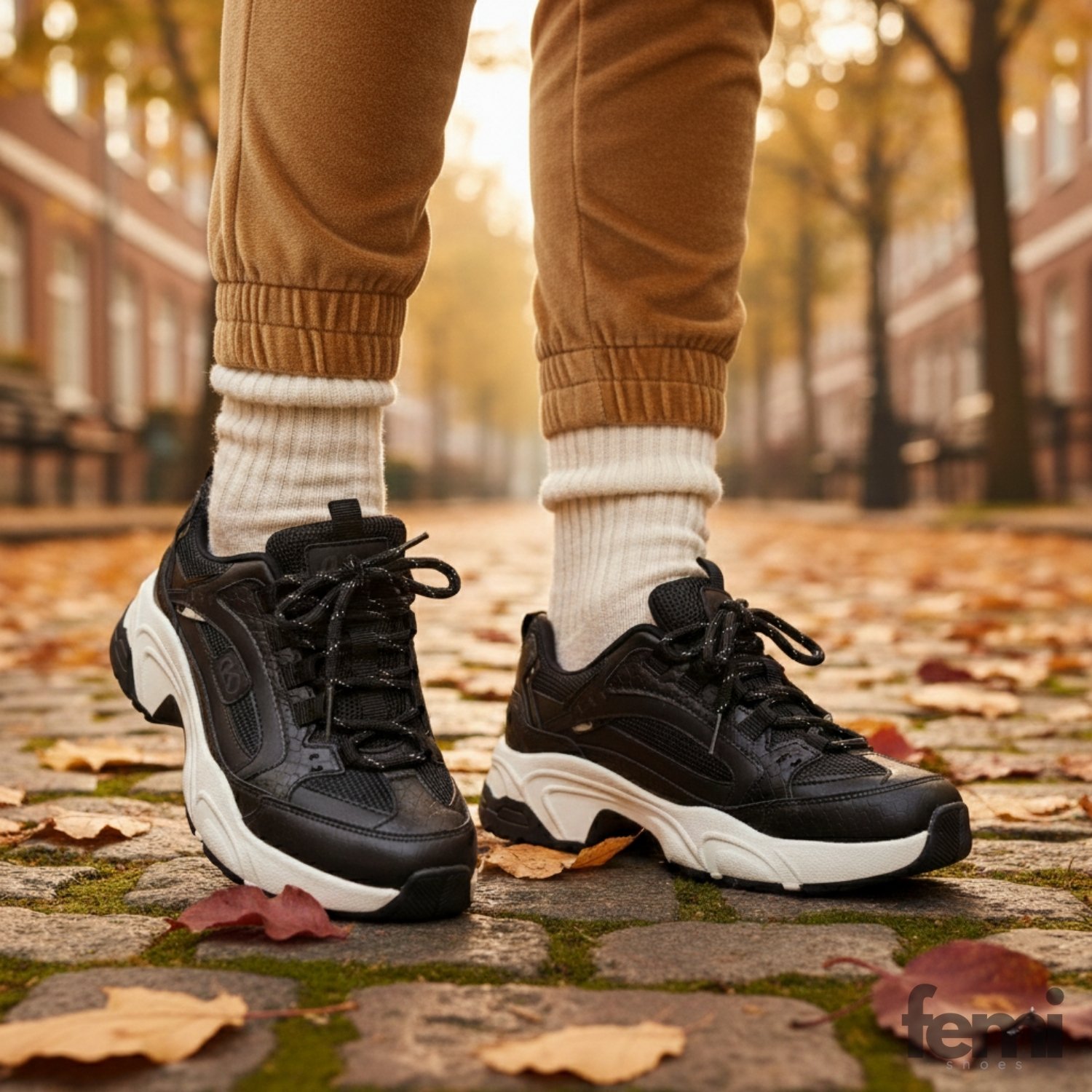 Kuum K1534142 Kadın Sneaker Ayakkabı - Siyah
