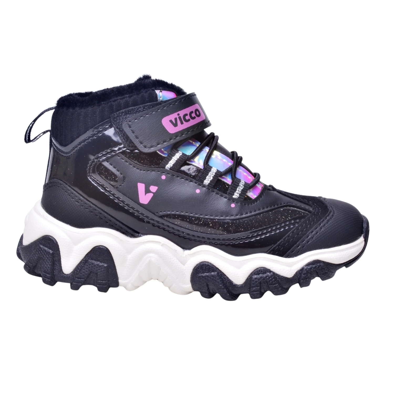 Vicco Radus Kız Çocuk Bot - Siyah