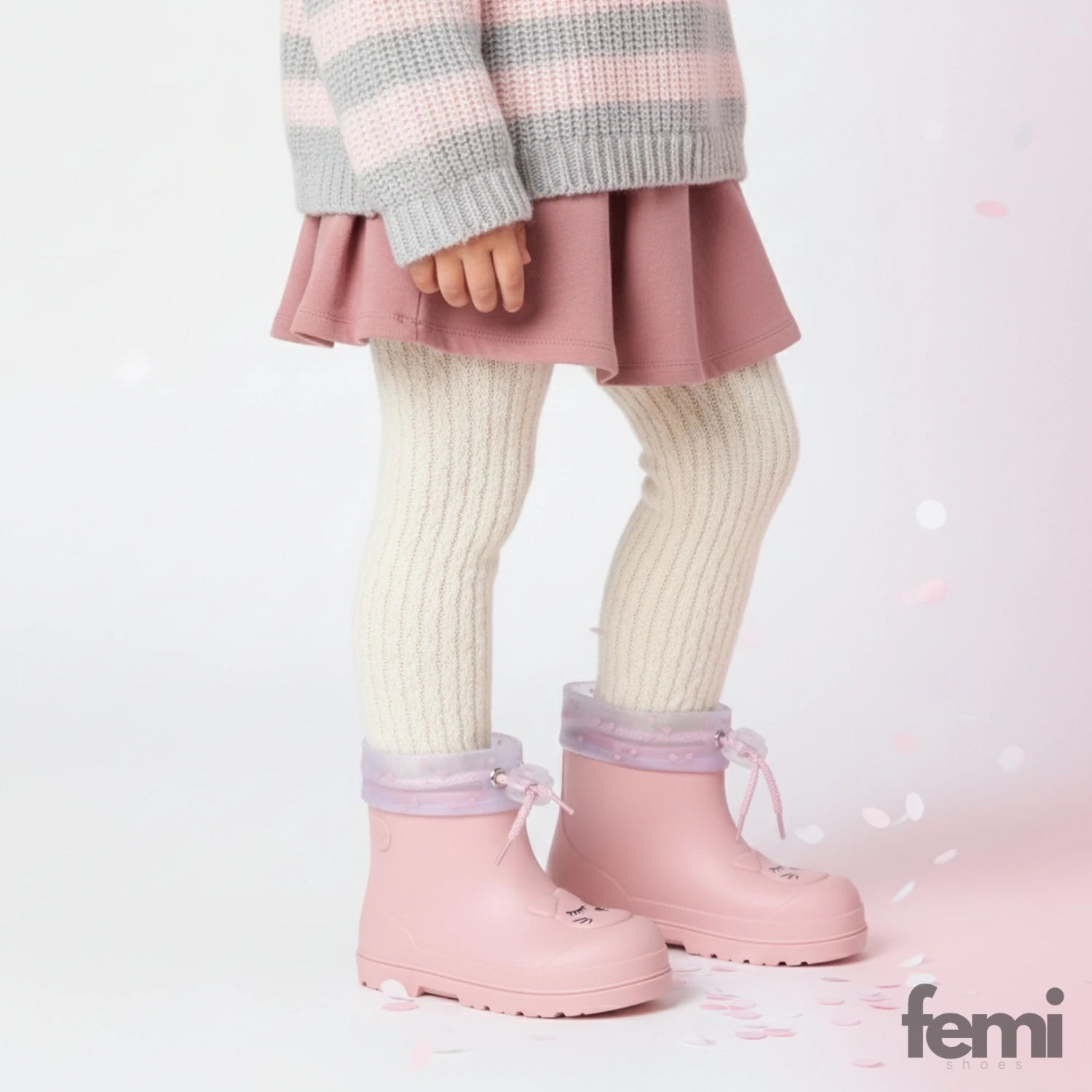 Igor CC334 Mendi Gato Borrego Yünlü Çocuk Bot - Pembe