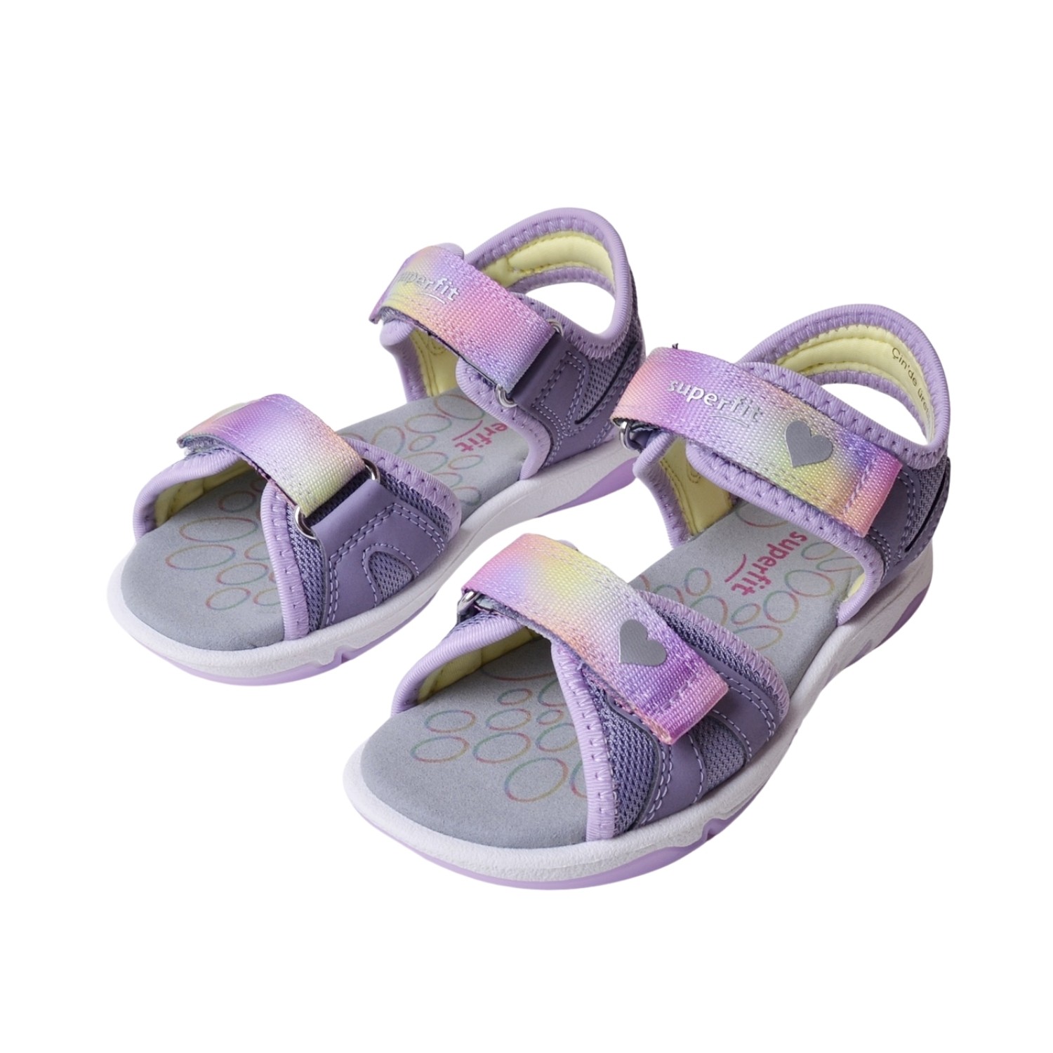 Superfit Pebbles Çocuk Aqua Sandalet - Lila