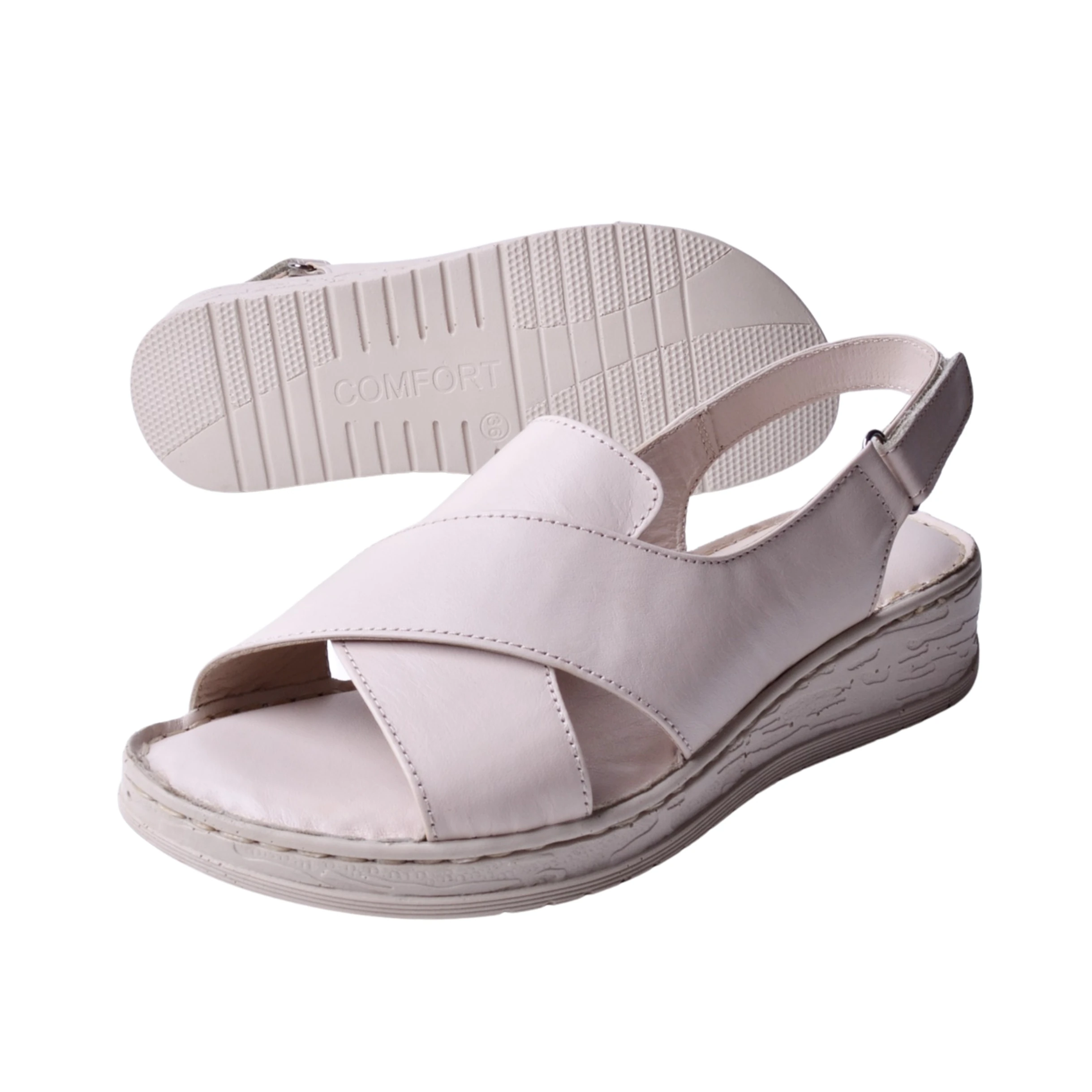 Femi 436-1 Kadın Deri Sandalet