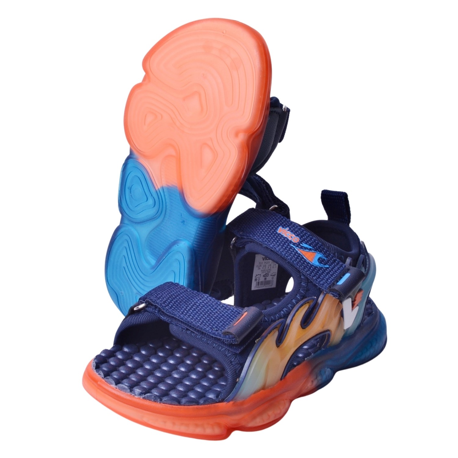 Vicco Jack Işıklı Çocuk Sandalet - Lacivert
