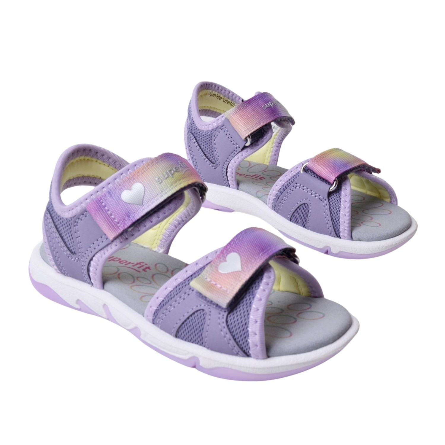 Superfit Pebbles Çocuk Aqua Sandalet - Lila