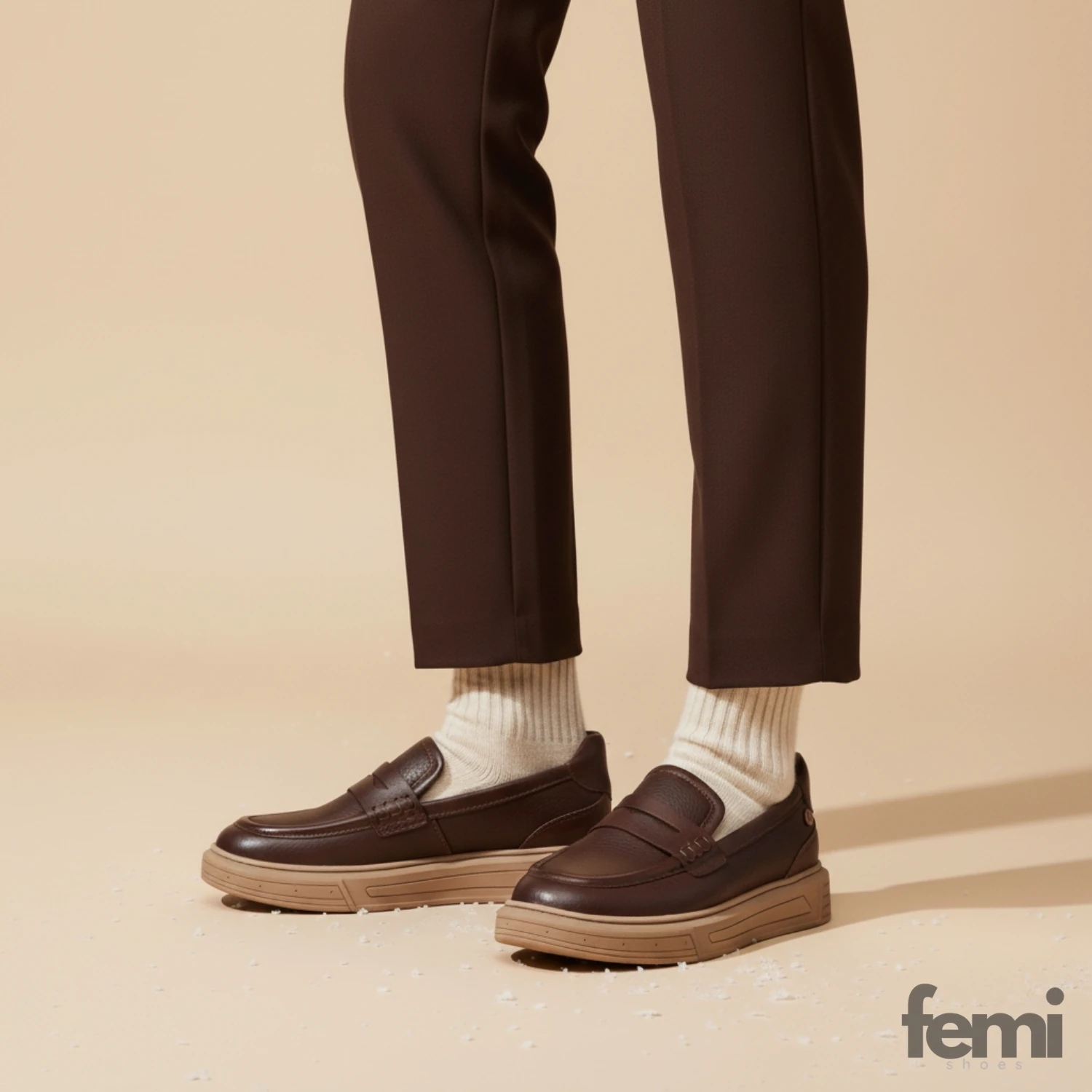 Mammamia Kadın Deri Ayakkabı D25KA-3620 - Kahve