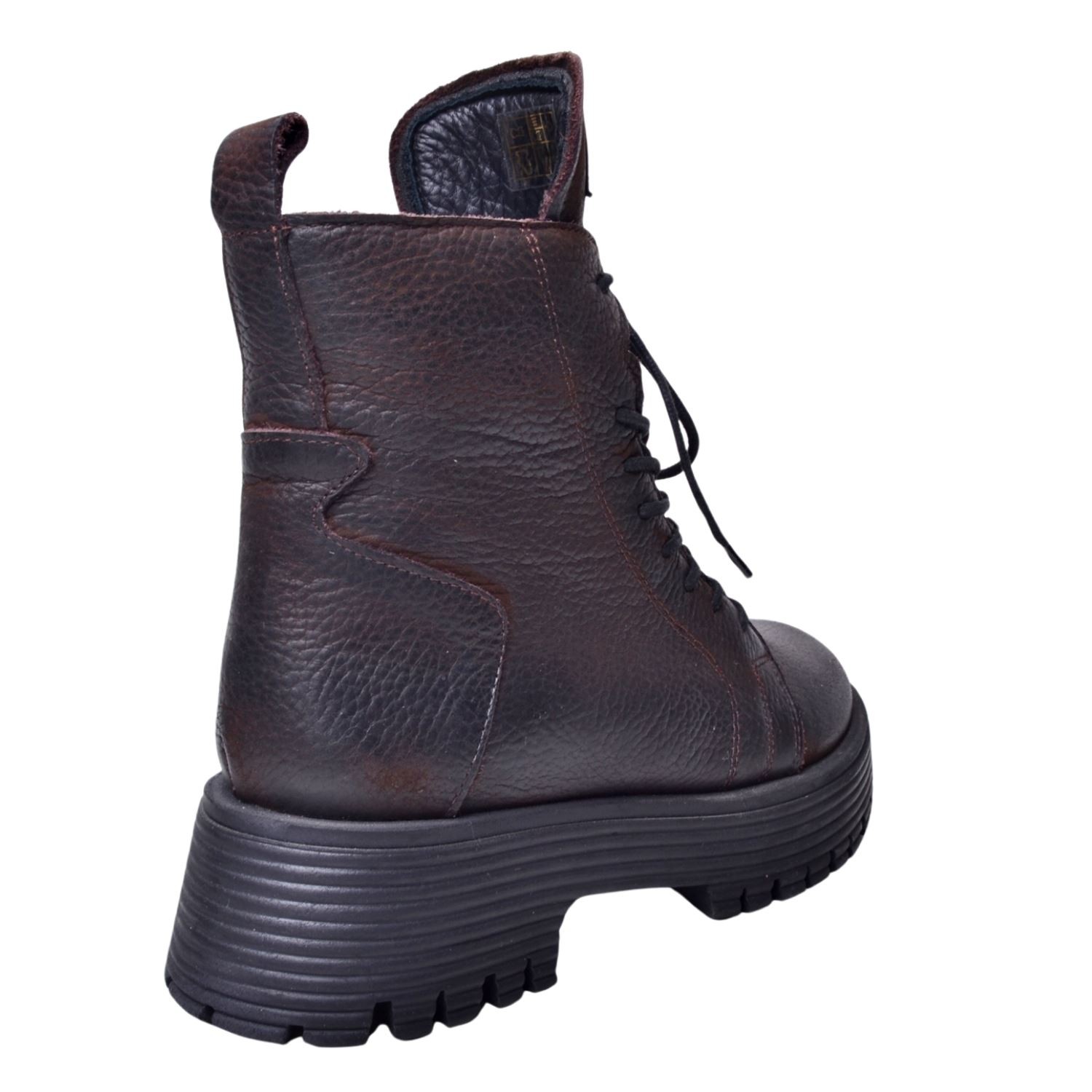Mammamia Kahve Kadın Deri Bot D23KB-5045 - Kahve