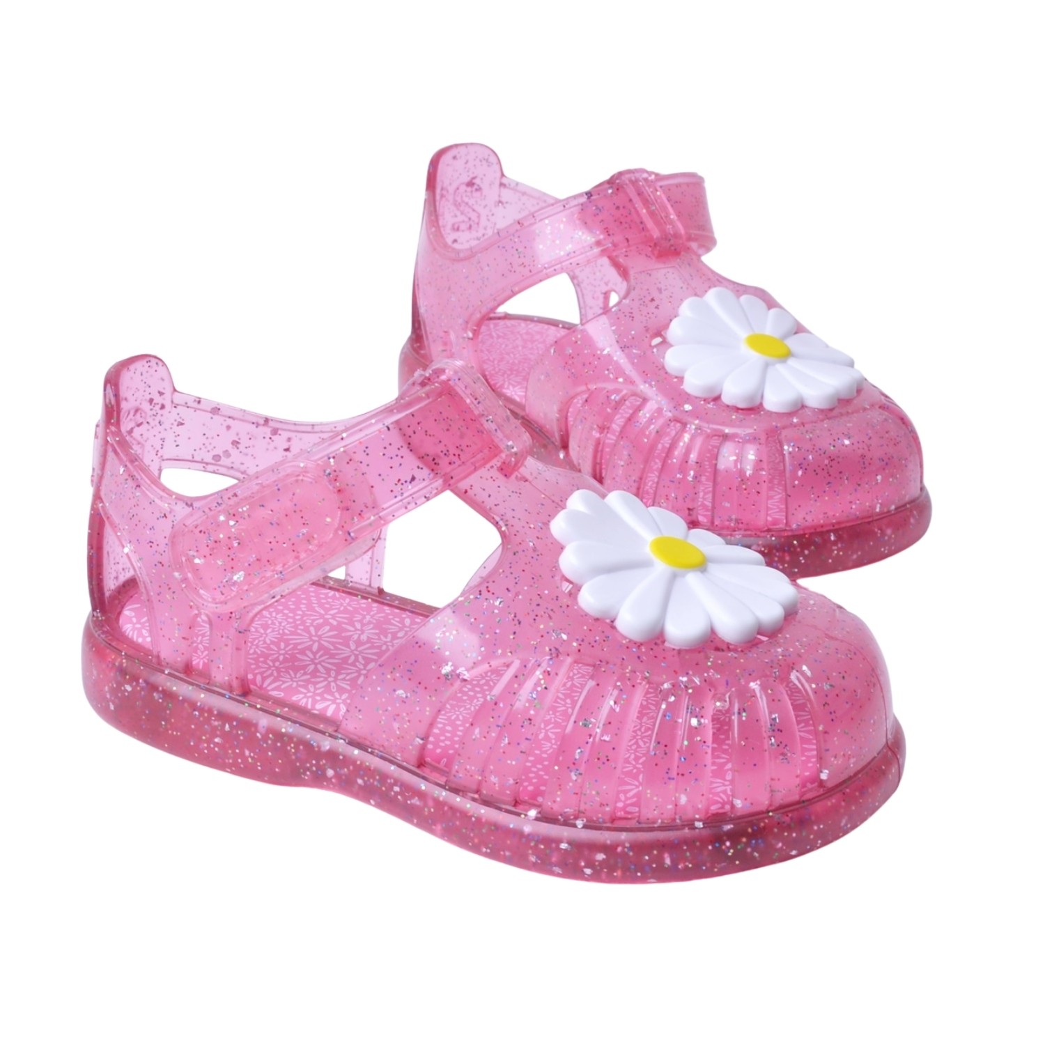 Igor S10322 Tobby Gloss Flor Çocuk Sandalet - Fuşya