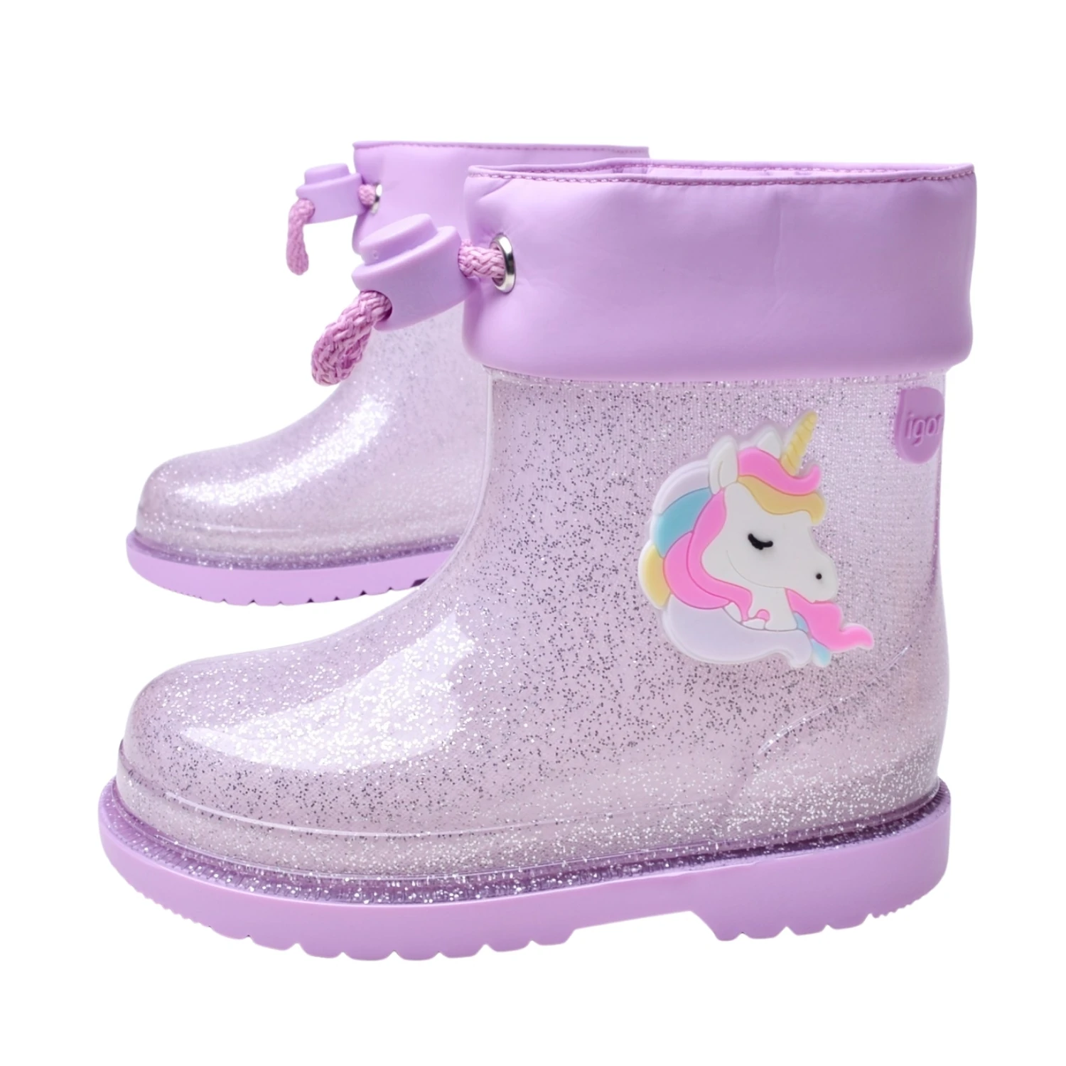 Igor W10339 Bimbi Unicornio Glitter Çocuk Bot - Lila