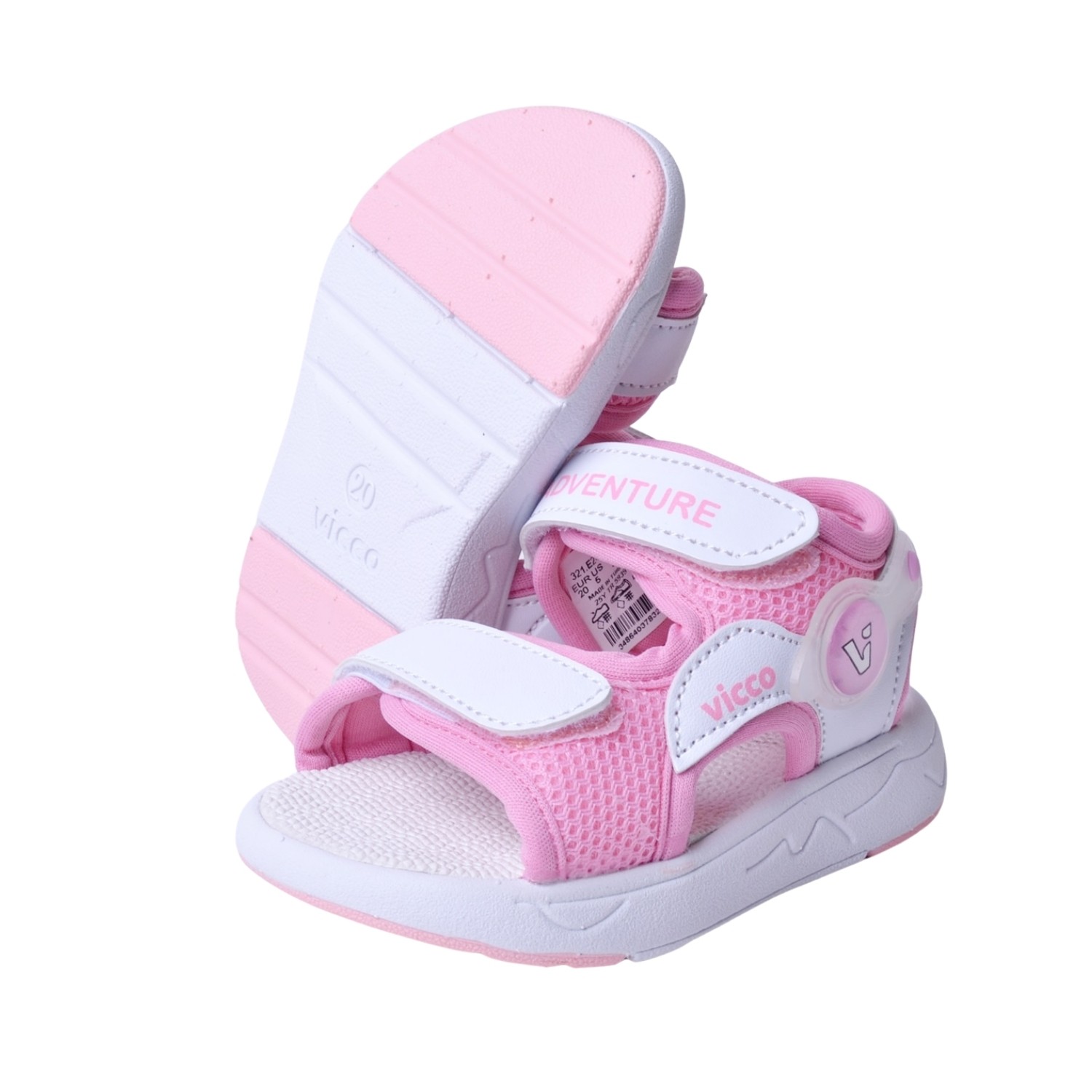 Vicco Mocha İlk Adım Sandalet - Pembe
