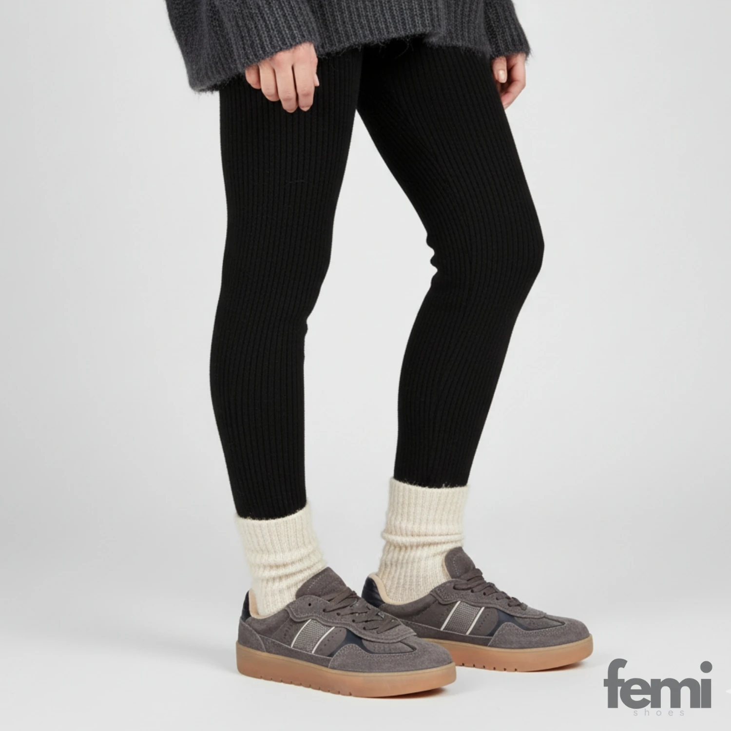 Lufian Asiya Kadın Deri Sneaker - Kahve