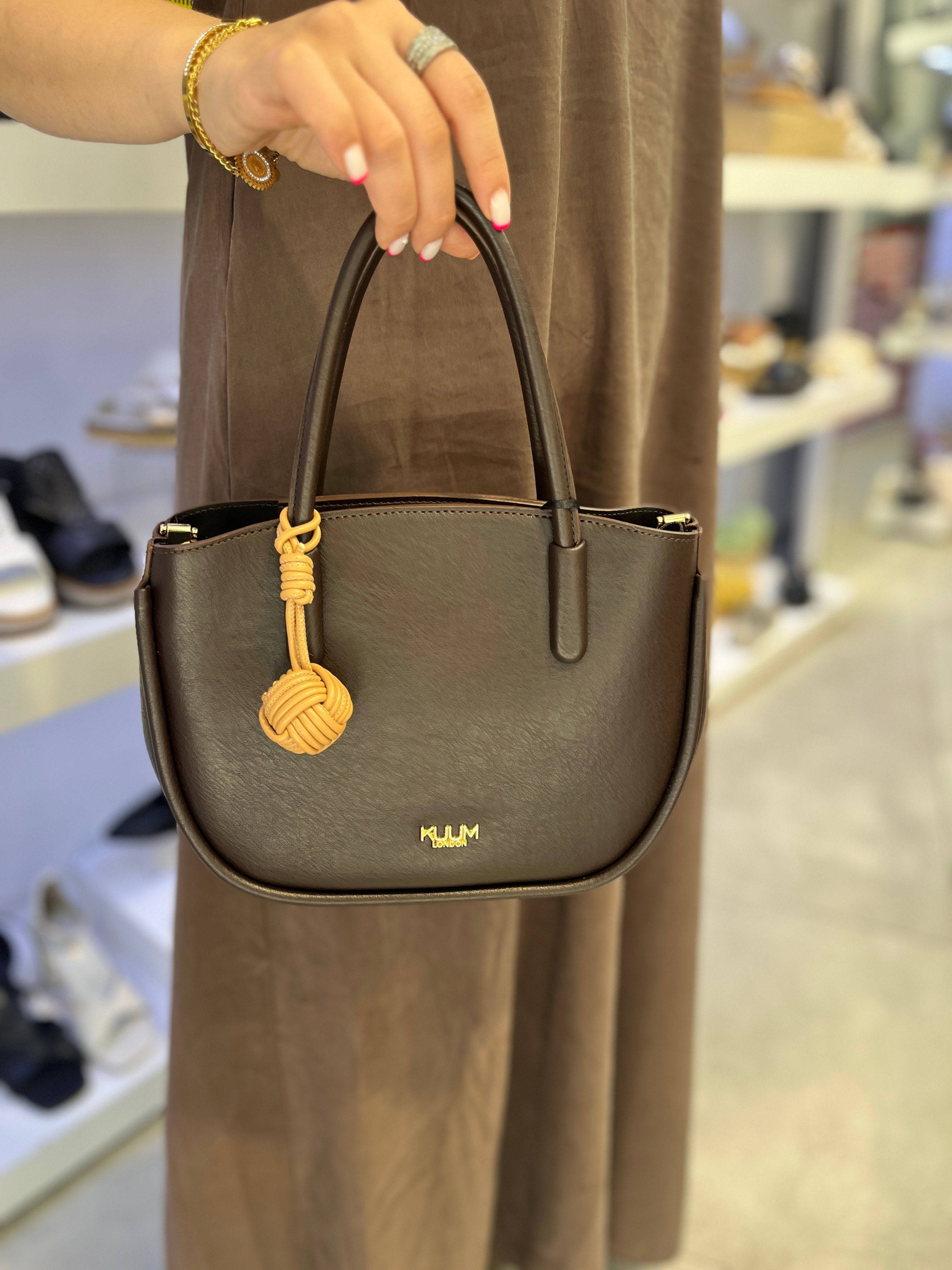 Kuum Kadın Çanta 252RB107 - Kahve