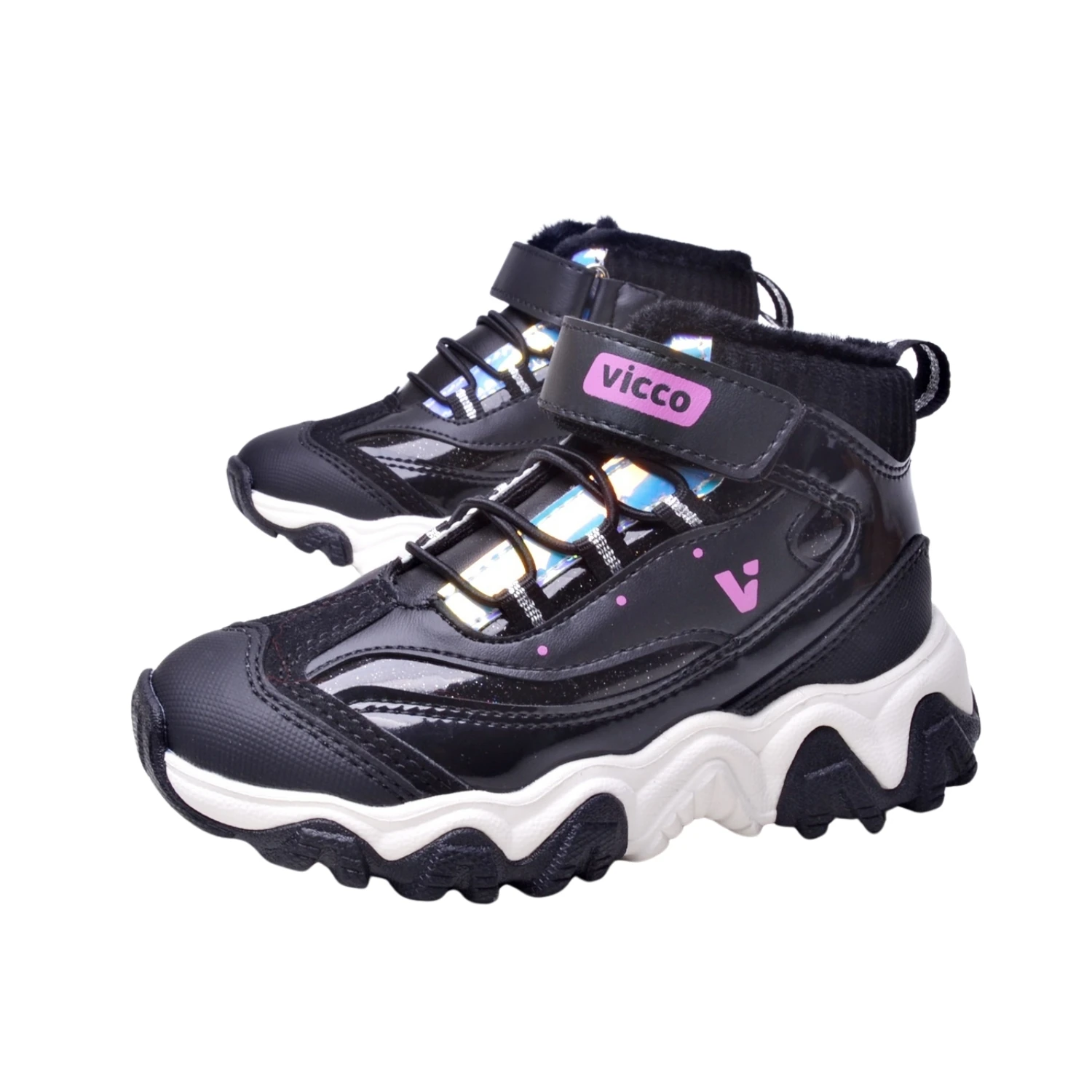 Vicco Radus Kız Çocuk Bot - Siyah