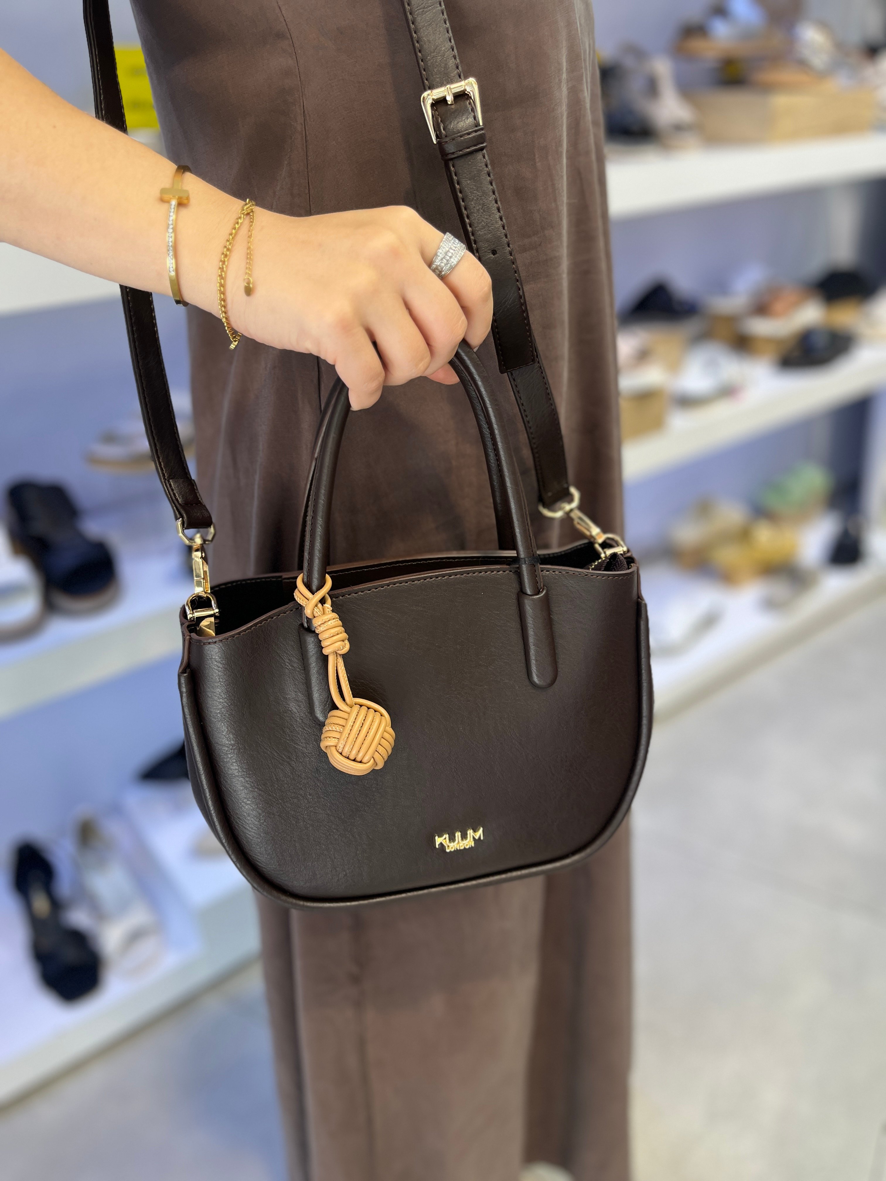 Kuum Kadın Çanta 252RB107 - Kahve