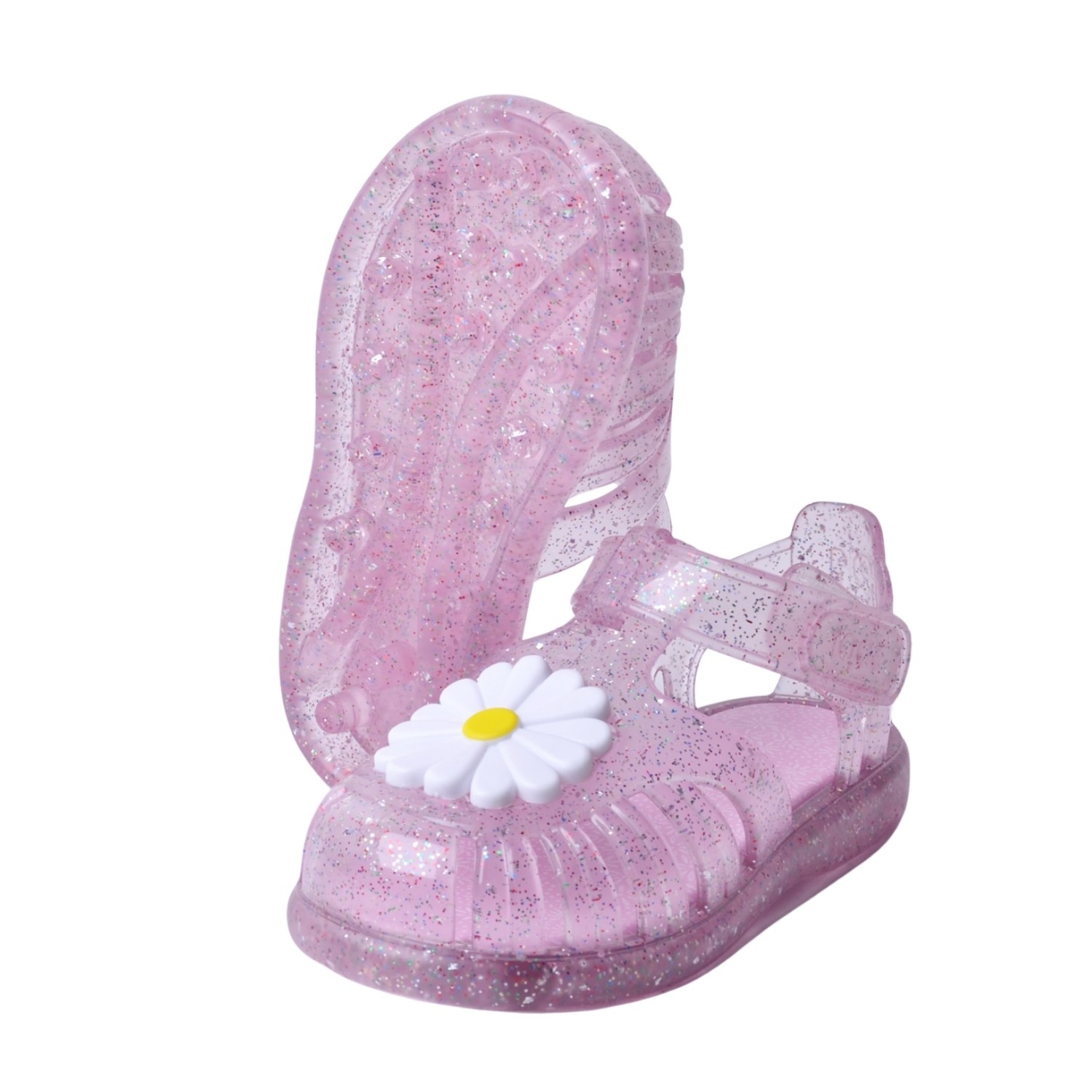 Igor S10322 Tobby Gloss Flor Çocuk Sandalet - Pembe