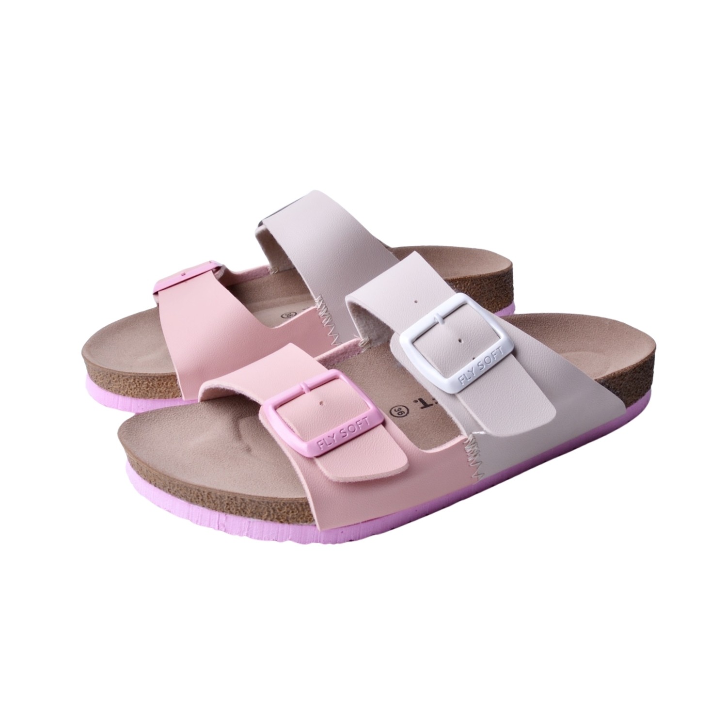 Fly Soft S902.060 Unisex Terlik - Pudra