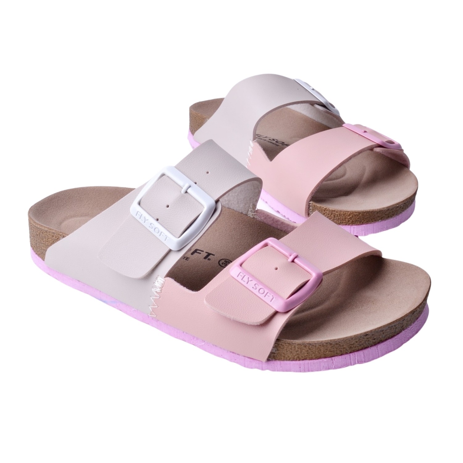 Fly Soft S902.060 Unisex Terlik - Pudra